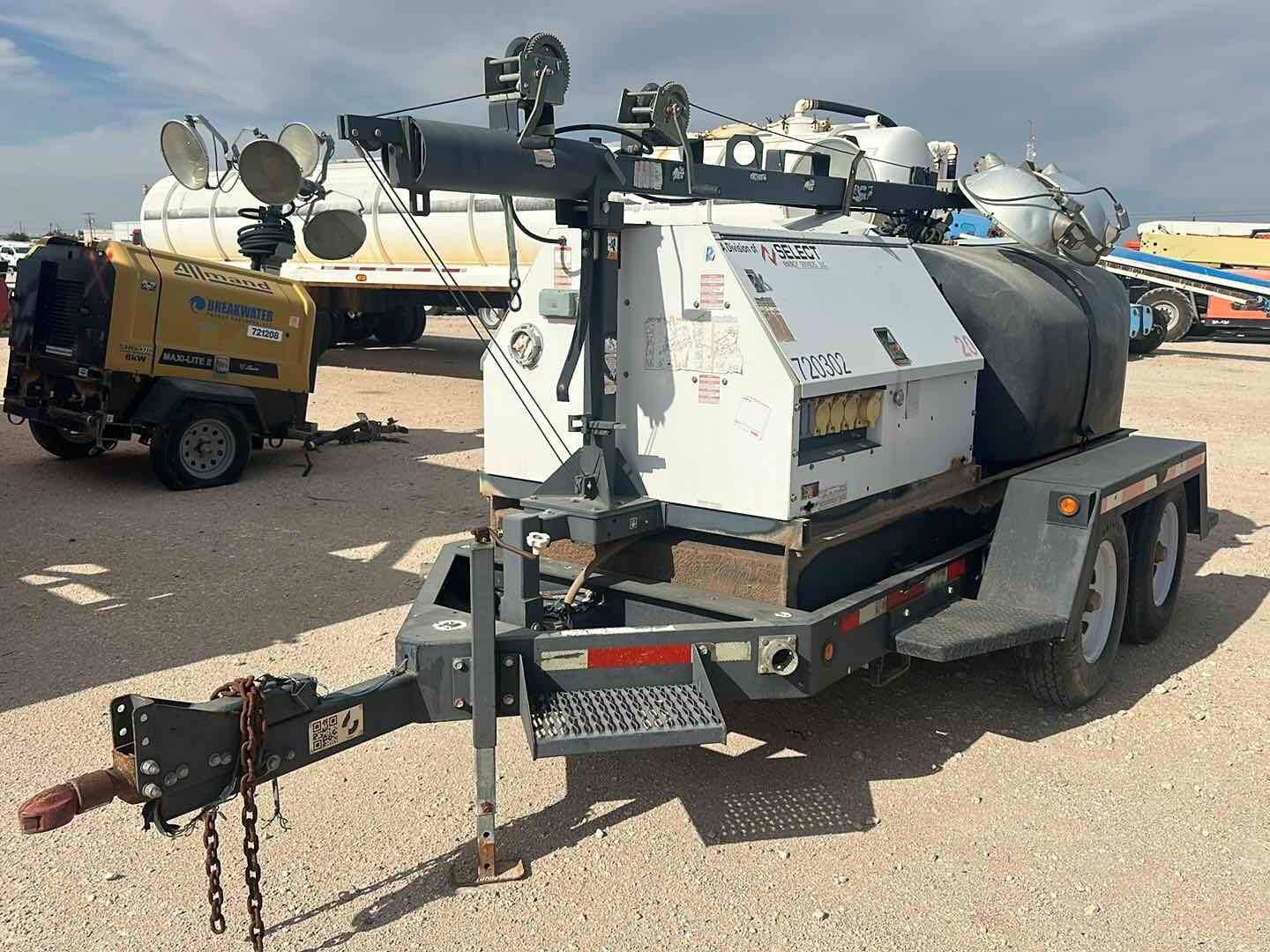 2011 MULTIQUIP LIGHT PLANT/ FUEL TANK TRAILER (A58214)