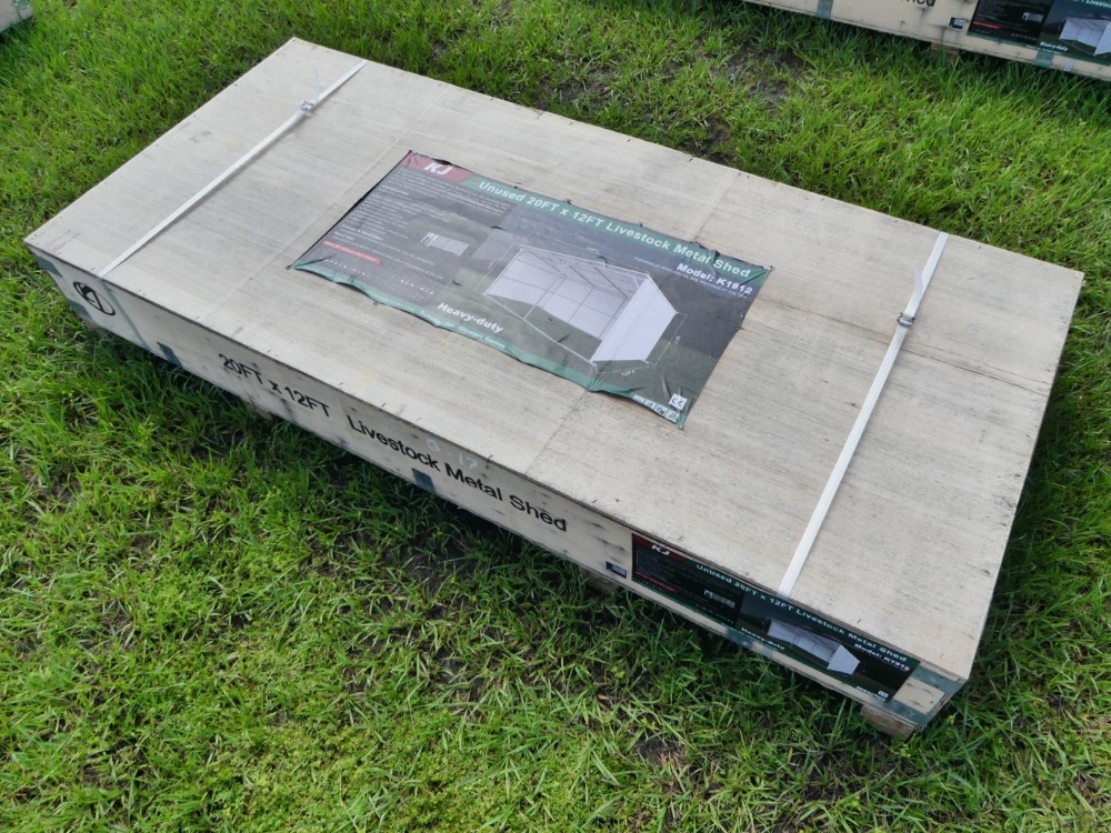 20'x12' Livestock Metal Shed (A53316)