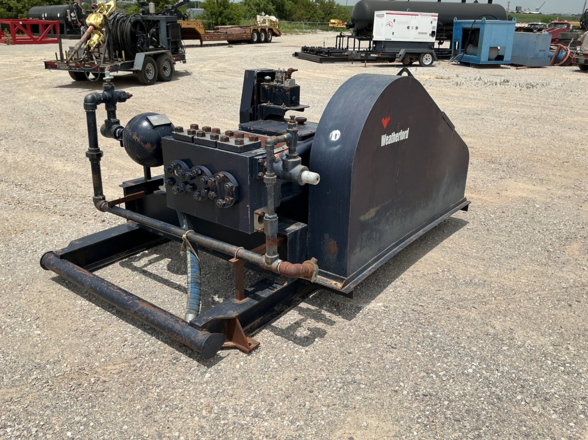 WEATHERFORD TRIPLEX PUMP WITH ELECTRICAL PANELS (A50854)