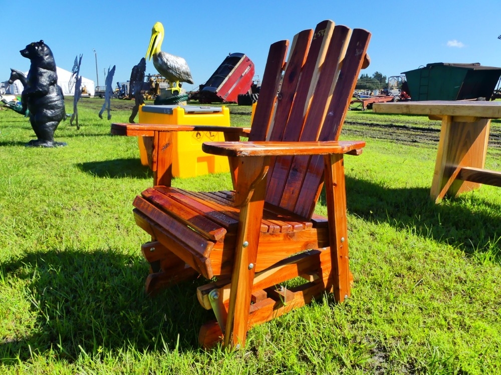 Wood Gliding Chair (A53316)