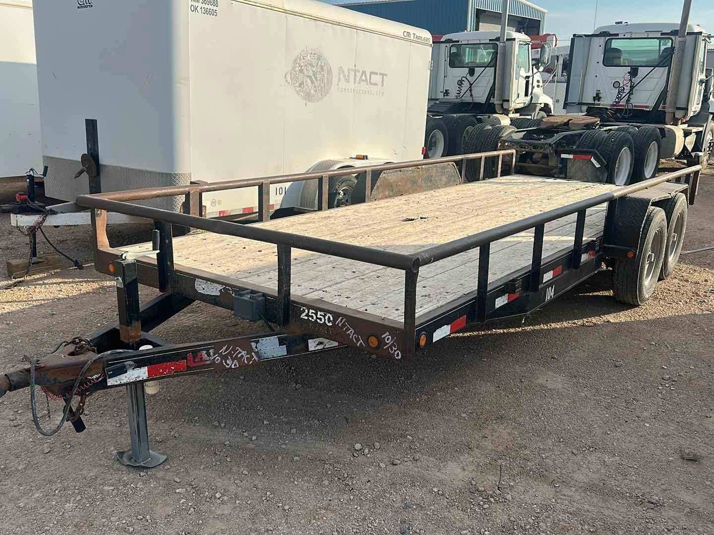 2012 LAMAR TRAILER 20 T/A UTILITY TRAILER (A55745)