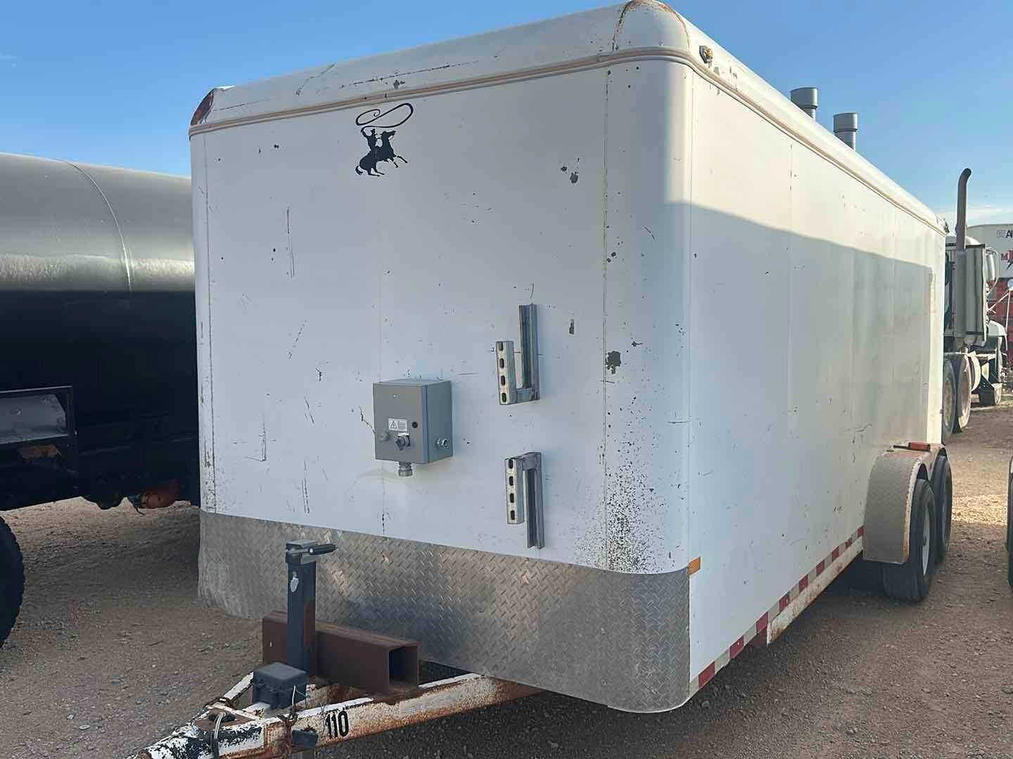 2013 C&M TRAILER MFG. 14 ENCLOSED T/A CARGO TRAILER (A55745)