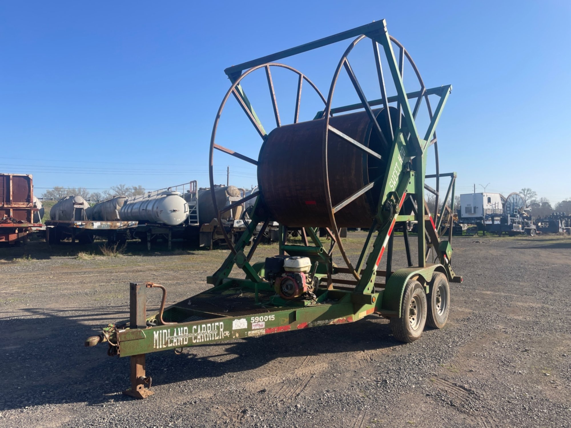 MIDLAND POLY PIPE REEL TRAILER (A50854)