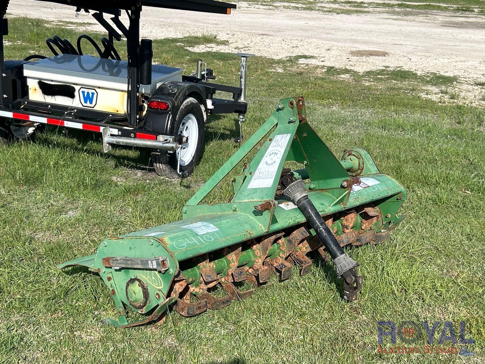 King Kutter Rotary Tiller Tractor Attachment (A51691)