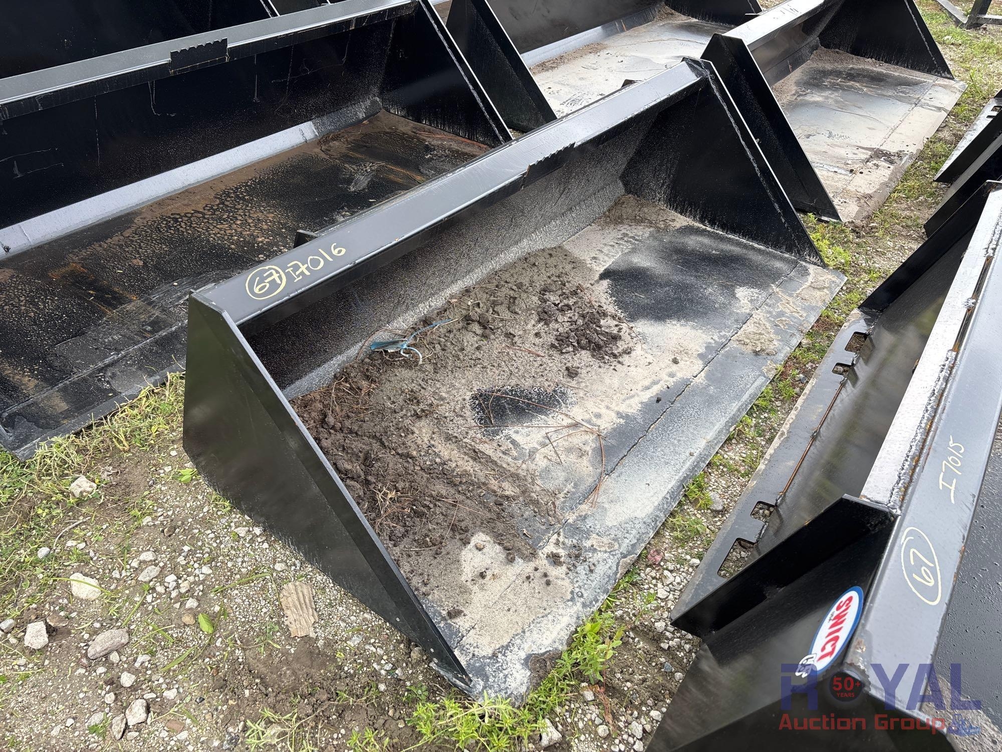 66'' skid steer bucket (A53421)