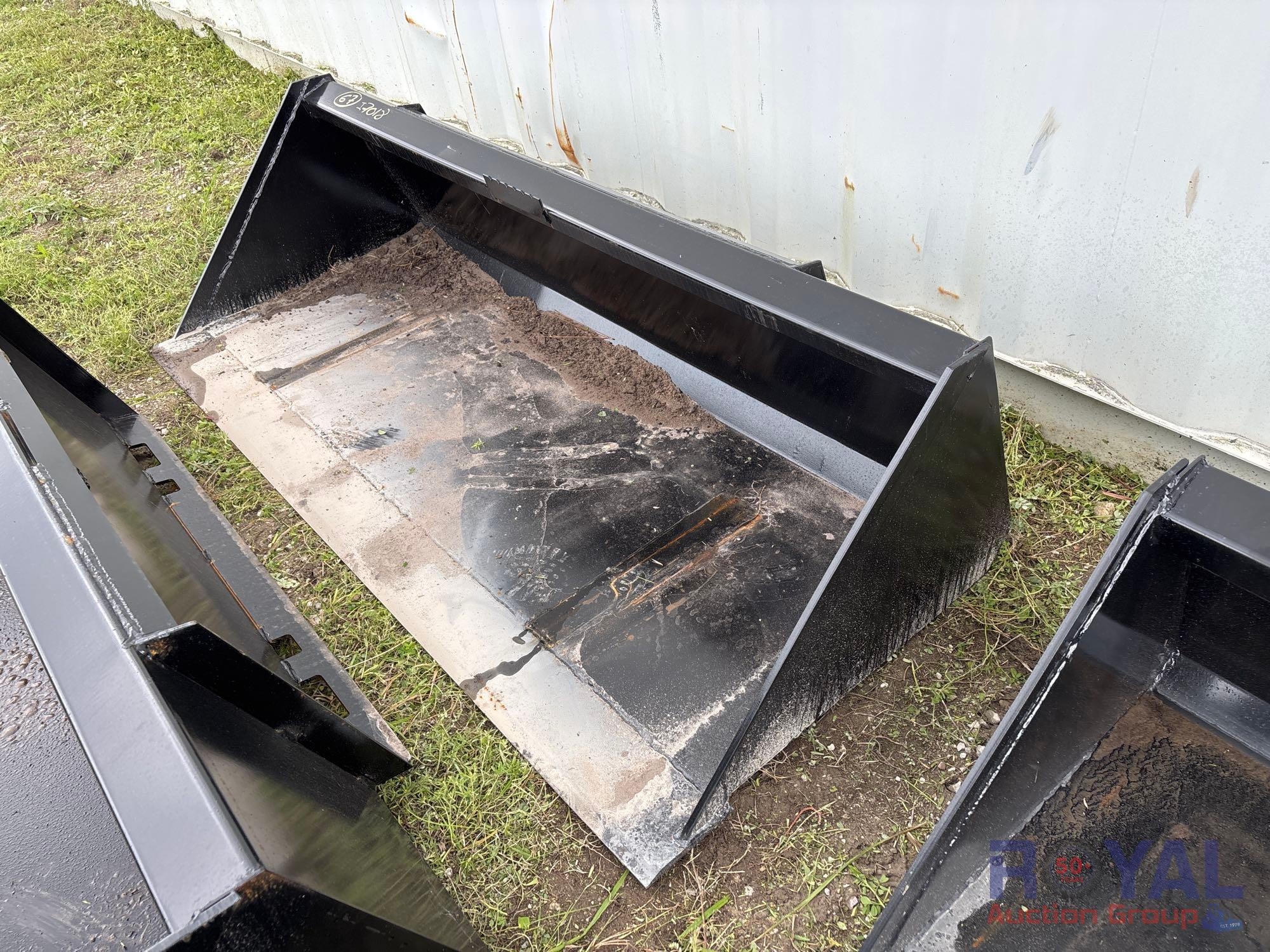 72'' skid steer bucket (A53421)
