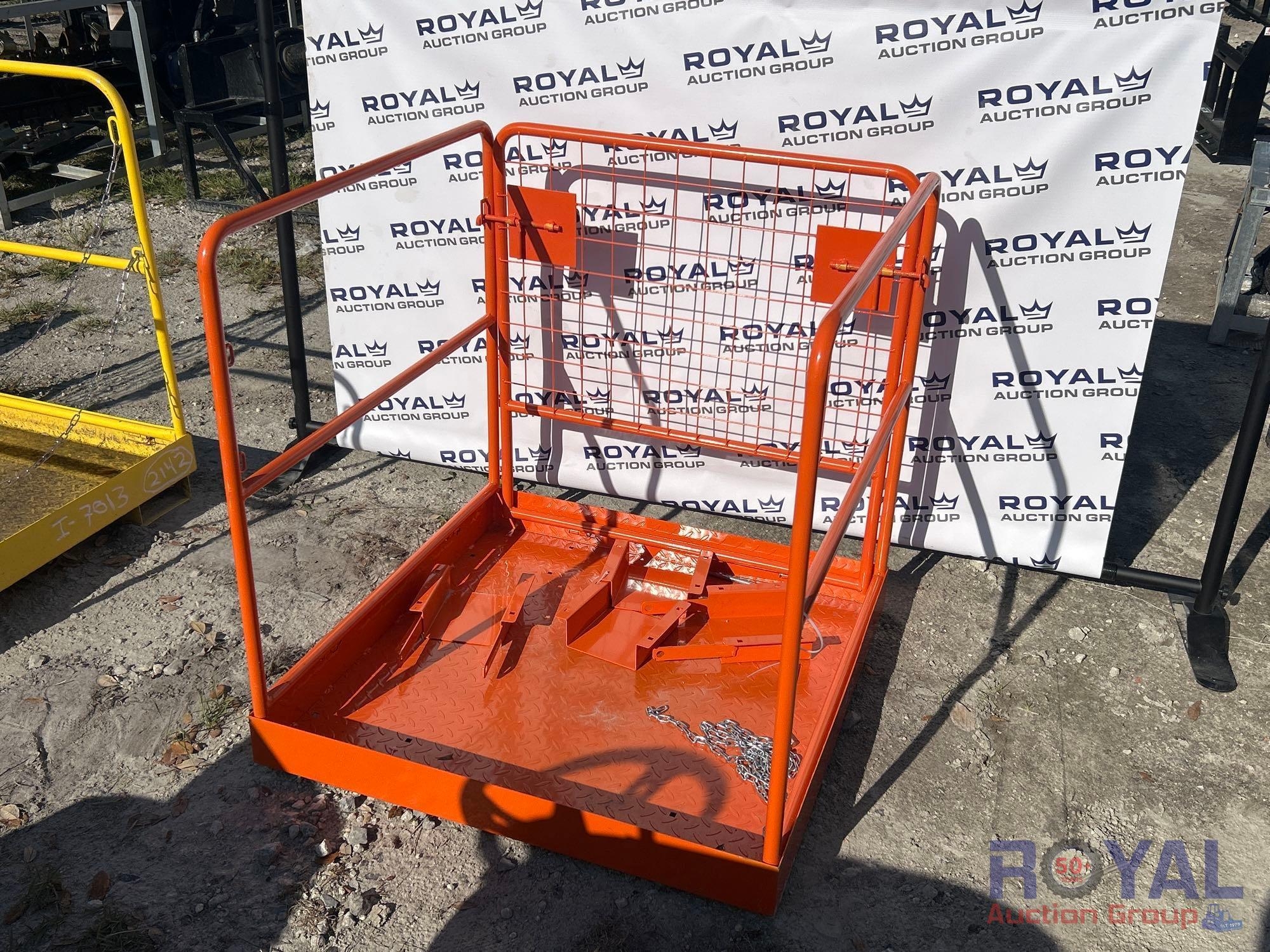 Man Basket Forklift Attachment (A55851)