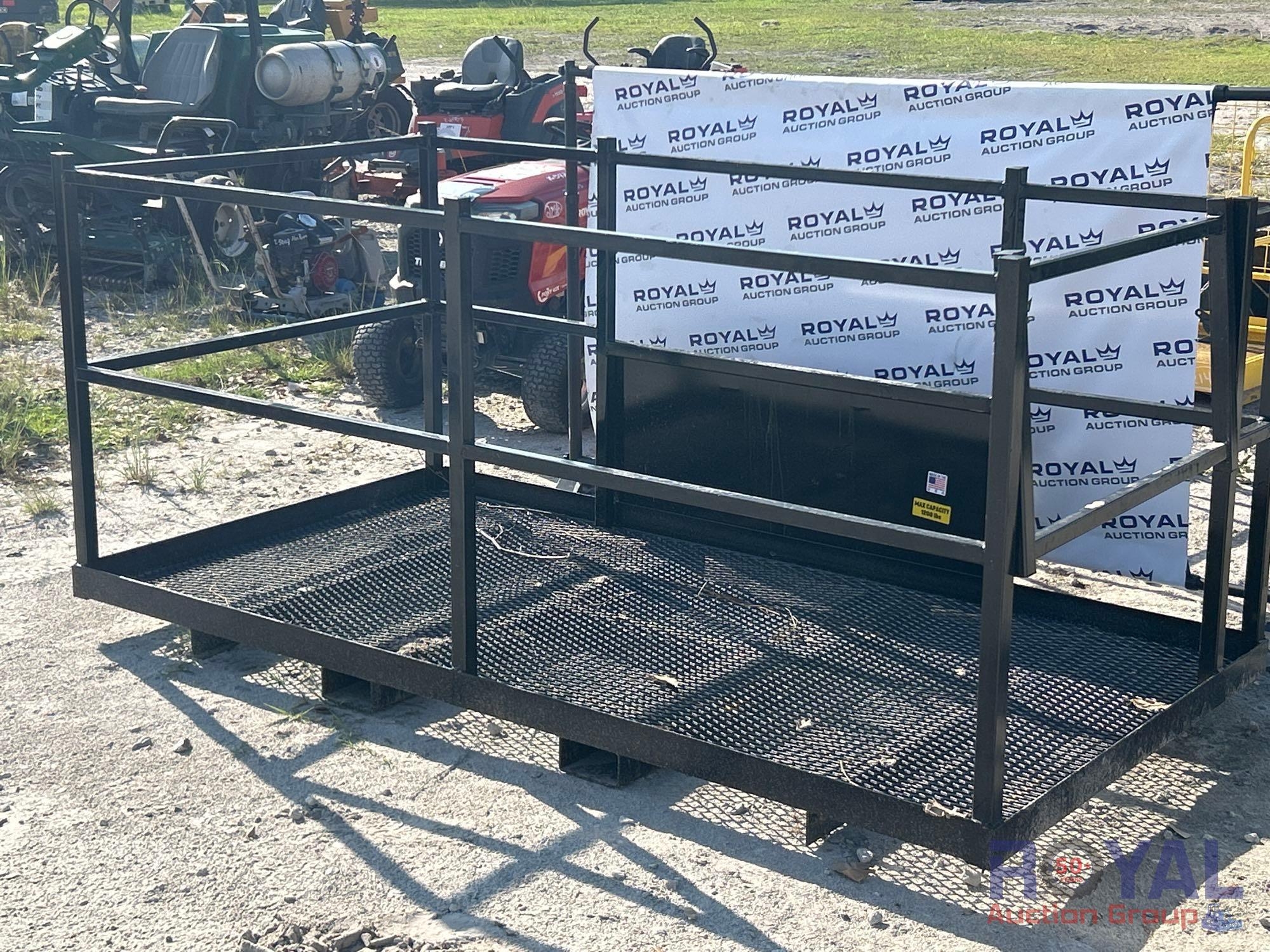 Man Basket Forklift Attachment (A55851)