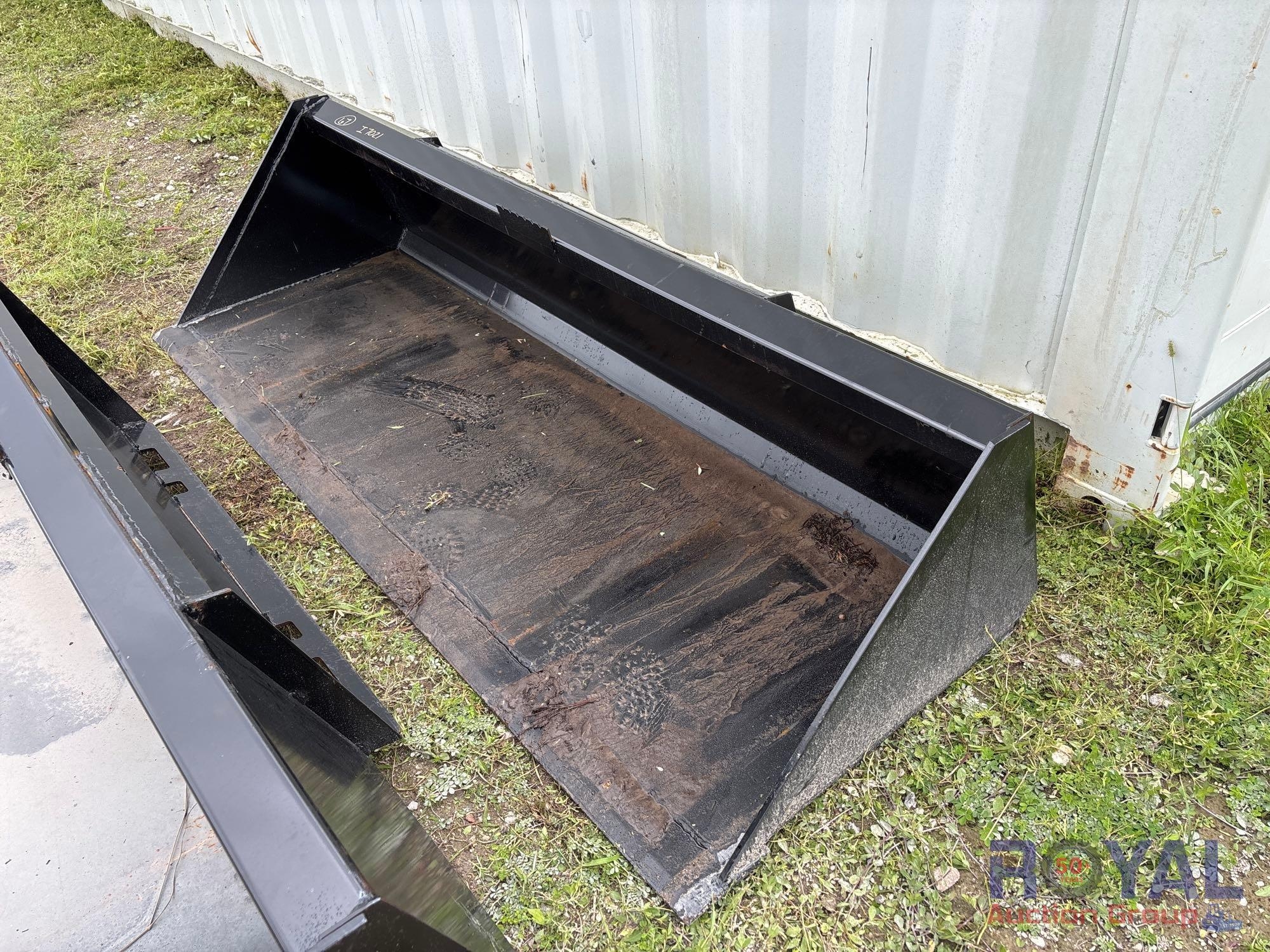 2025 Swict 84in Bucket Skid Steer Attachment (A55787)
