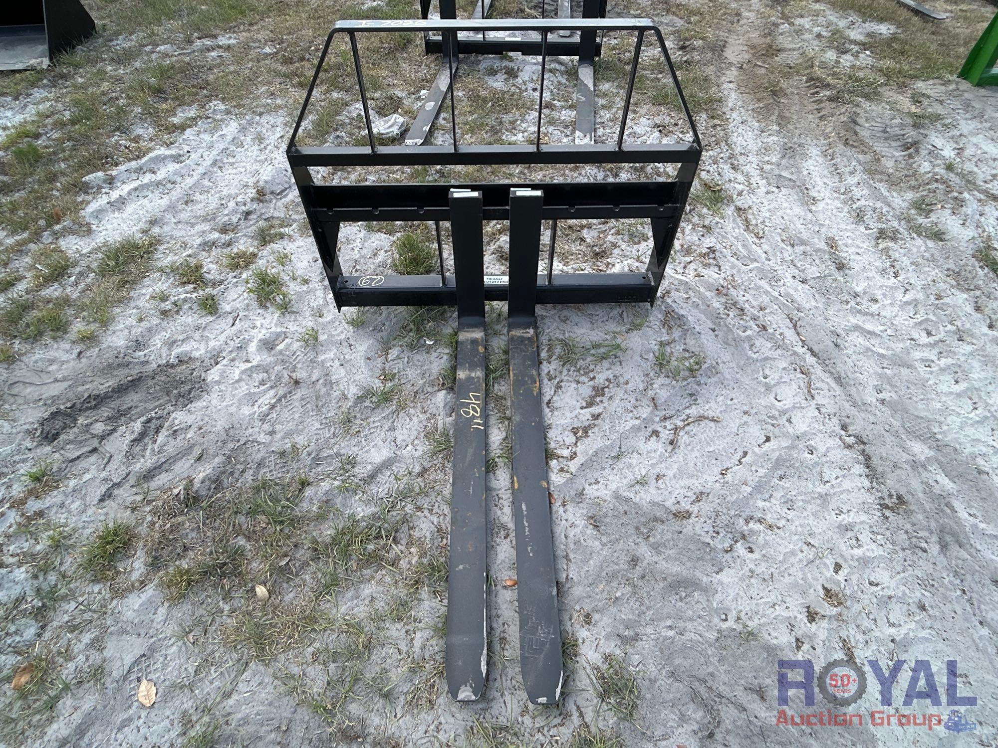 Kivel 48in Forks and Frame Skid Steer Attachment (A44571)