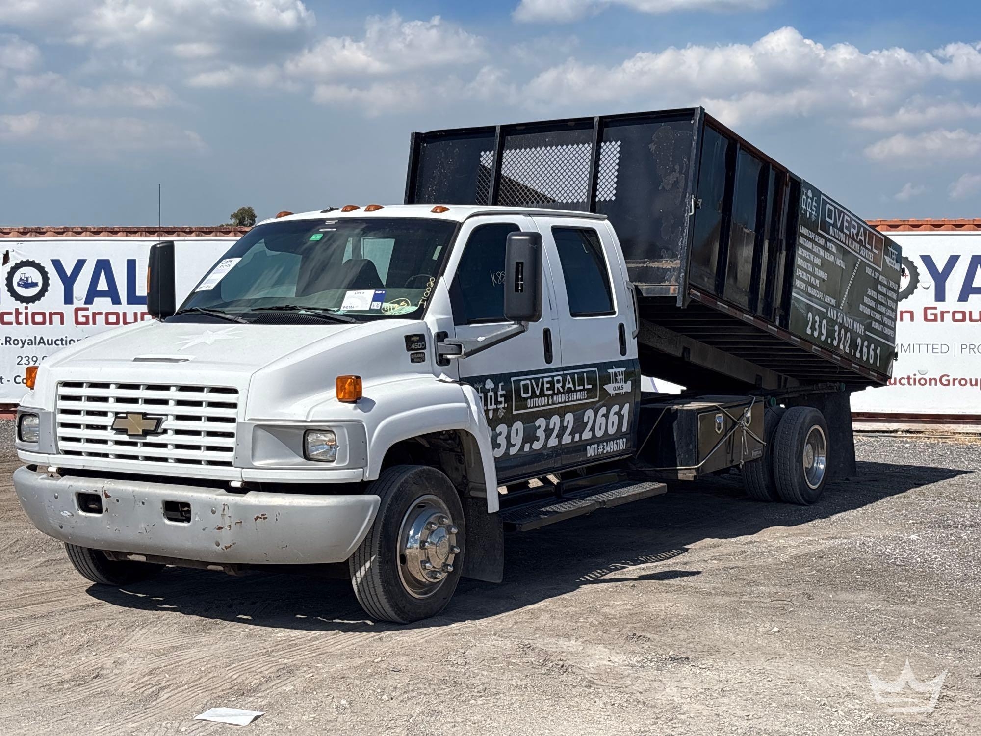 2005 Chevrolet C4500 Landscape Dump Truck (A56858)
