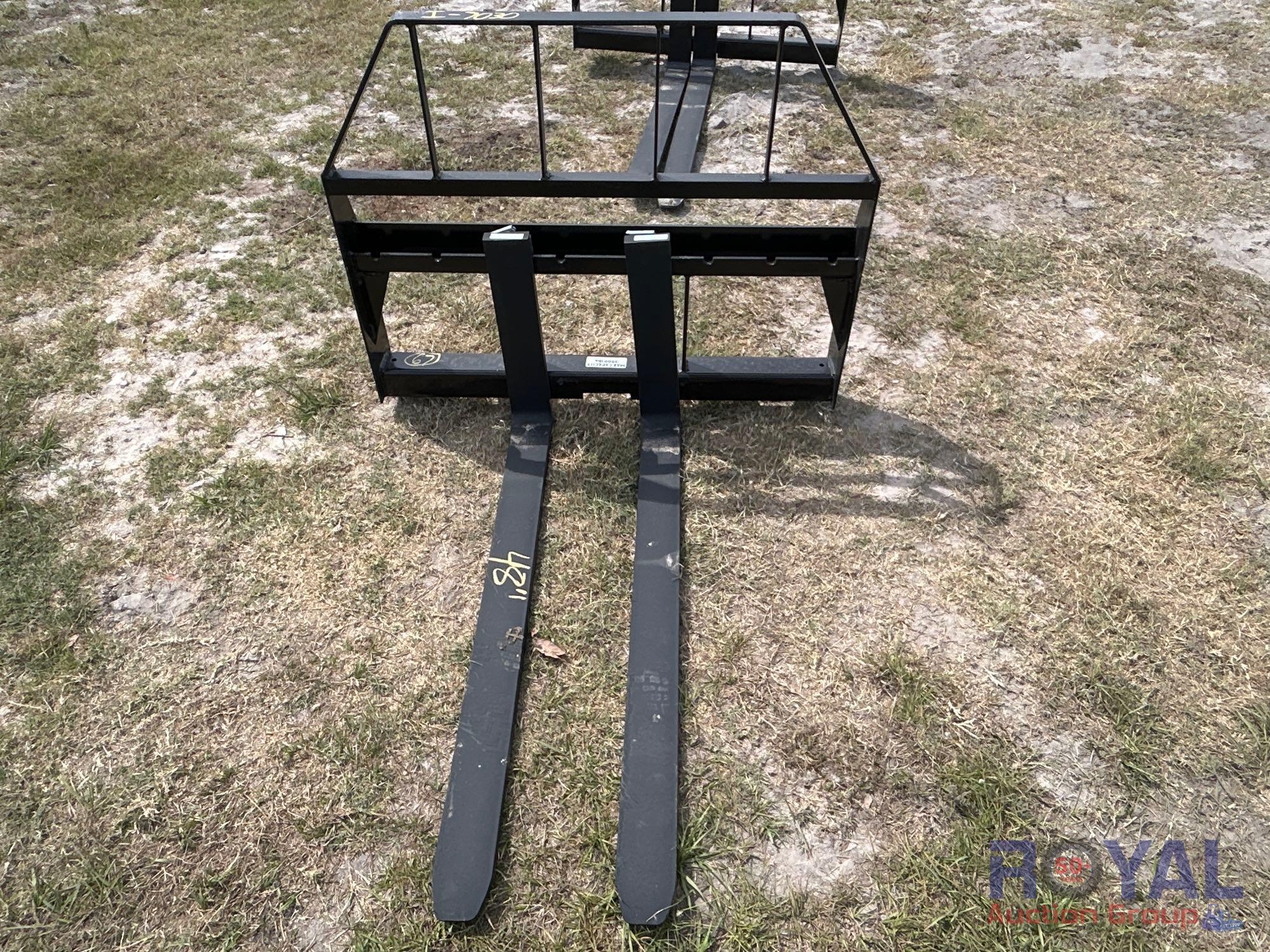 Kivel 48in Forks and Frame Skid Steer Attachment (A44571)