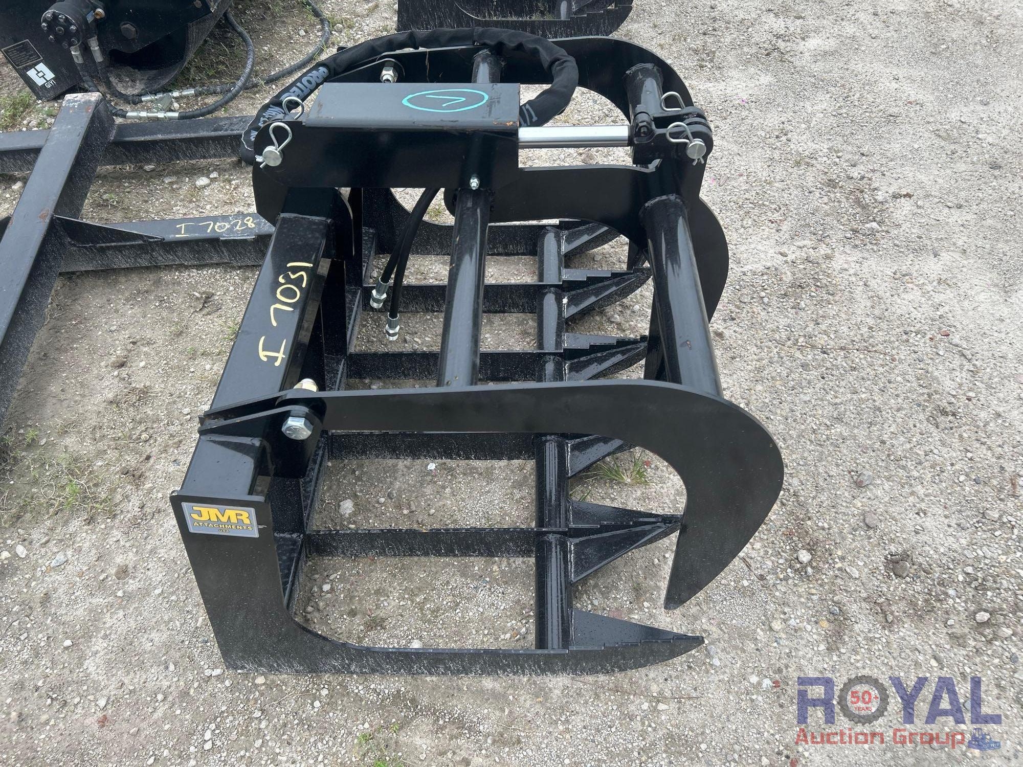 2025 JMR 40in Single Cylinder Grapple Skid Steer Attachment (A55787)