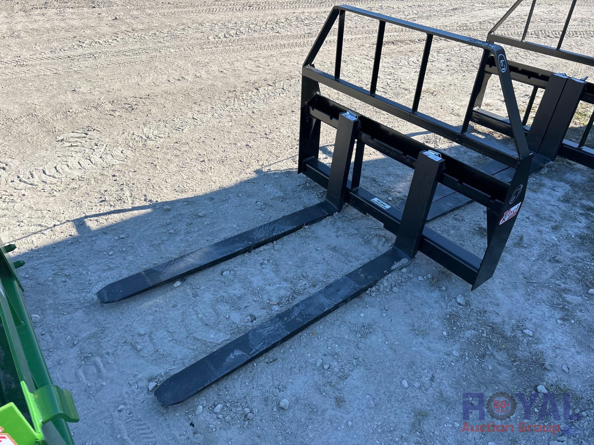 2025 Kivel 48in Forks and Frame Skid Steer Attachment (A50322)
