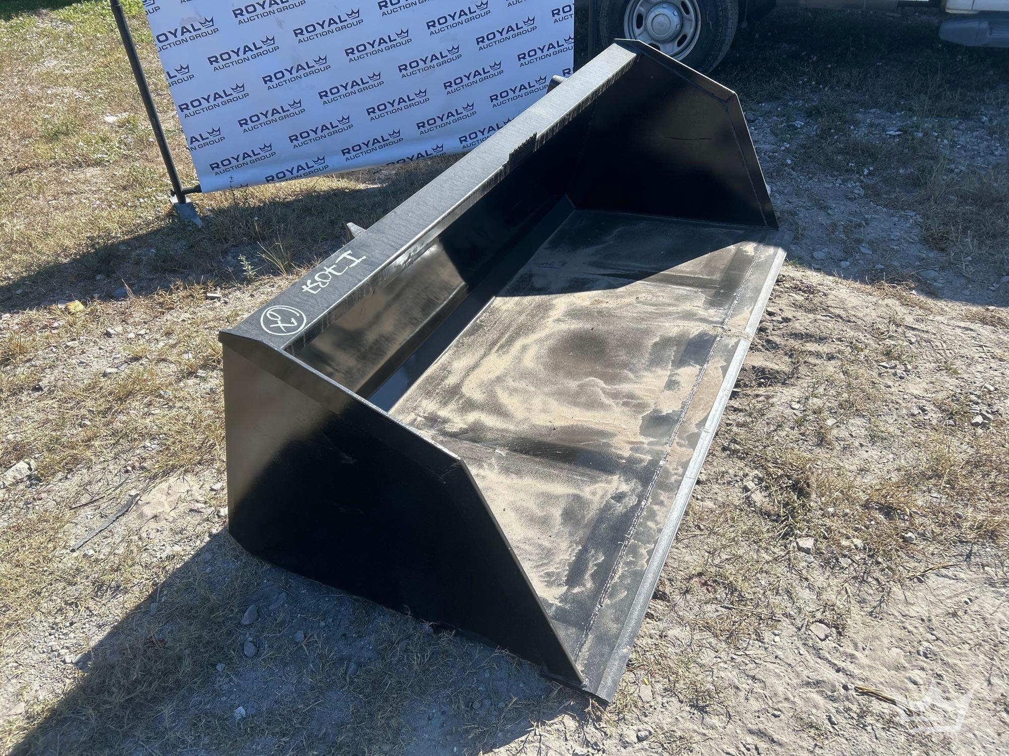 84'' SKID STEER BUCKET (A56857)