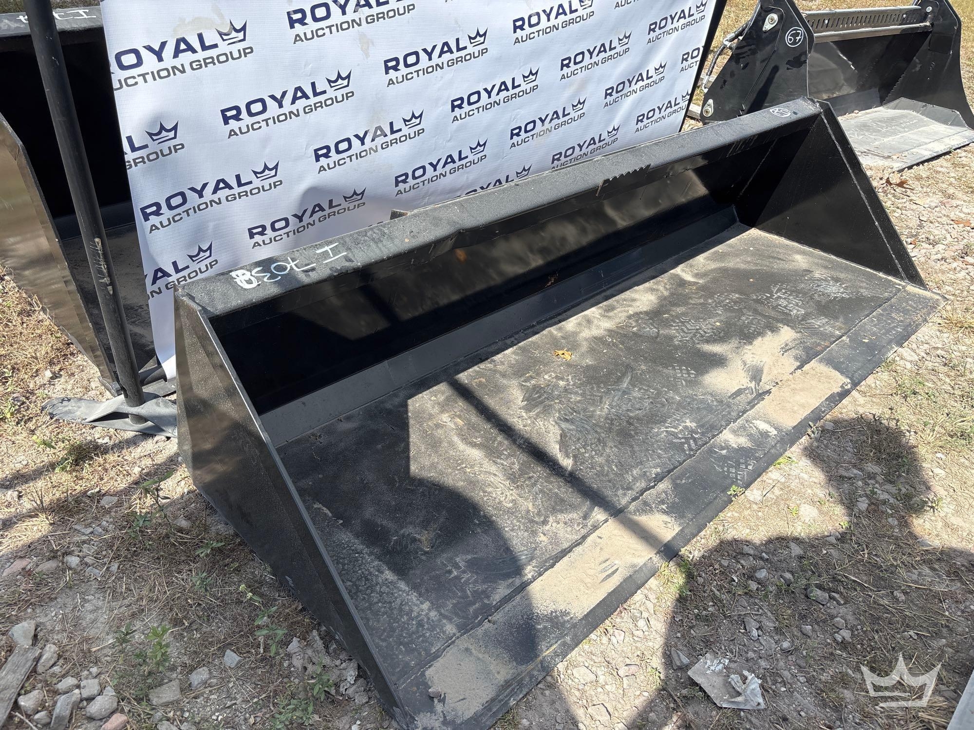84'' SKID STEER BUCKET (A56857)