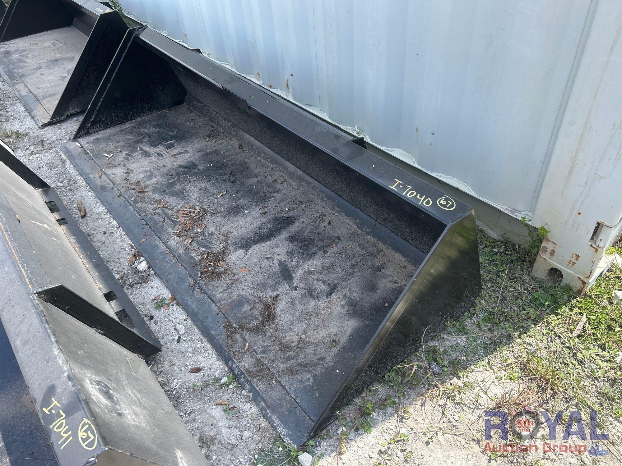 2025 Swict 84in Bucket Skid Steer Attachment (A50322)
