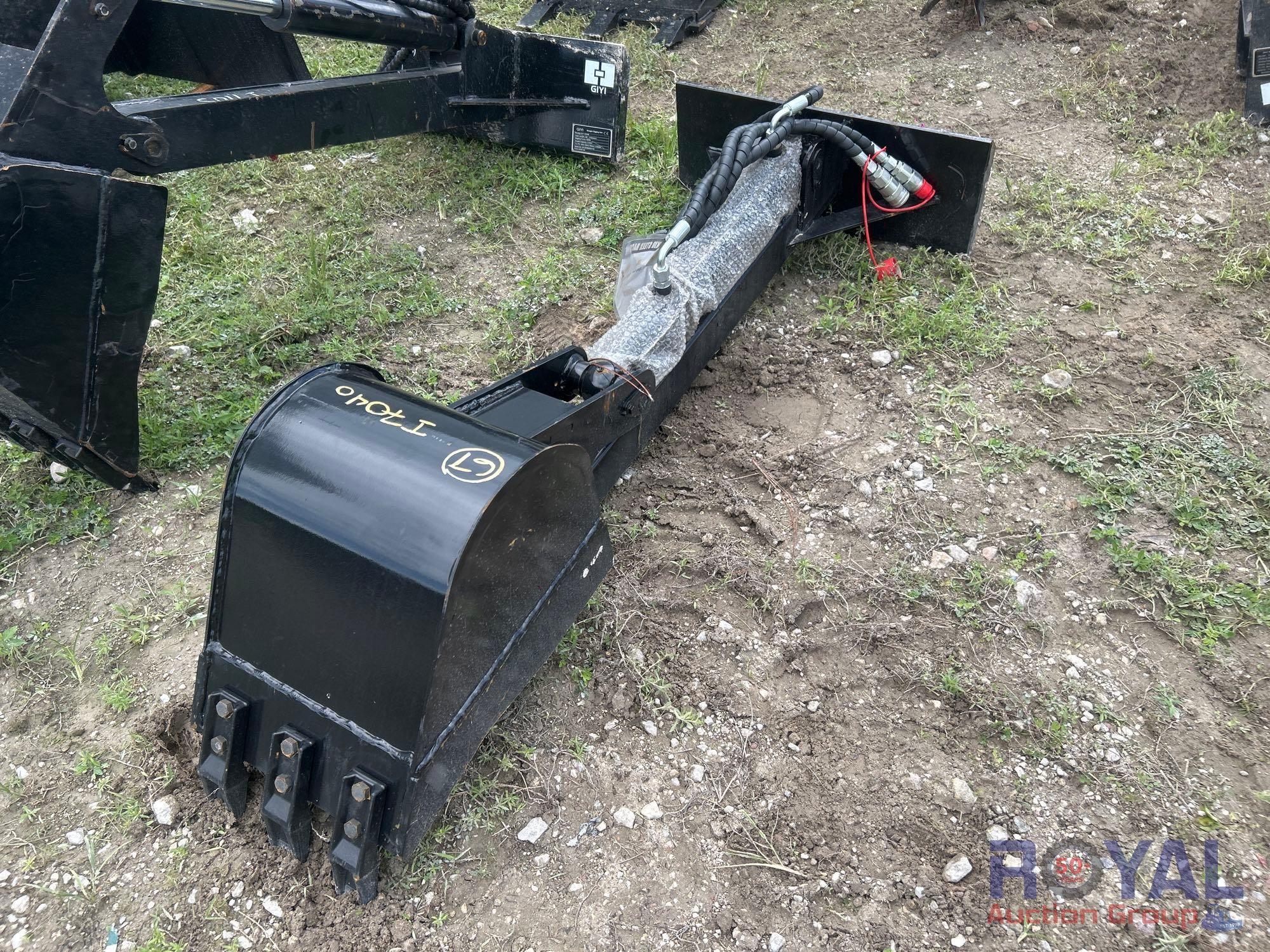 backhoe attachment for mini skid steer (A53421)