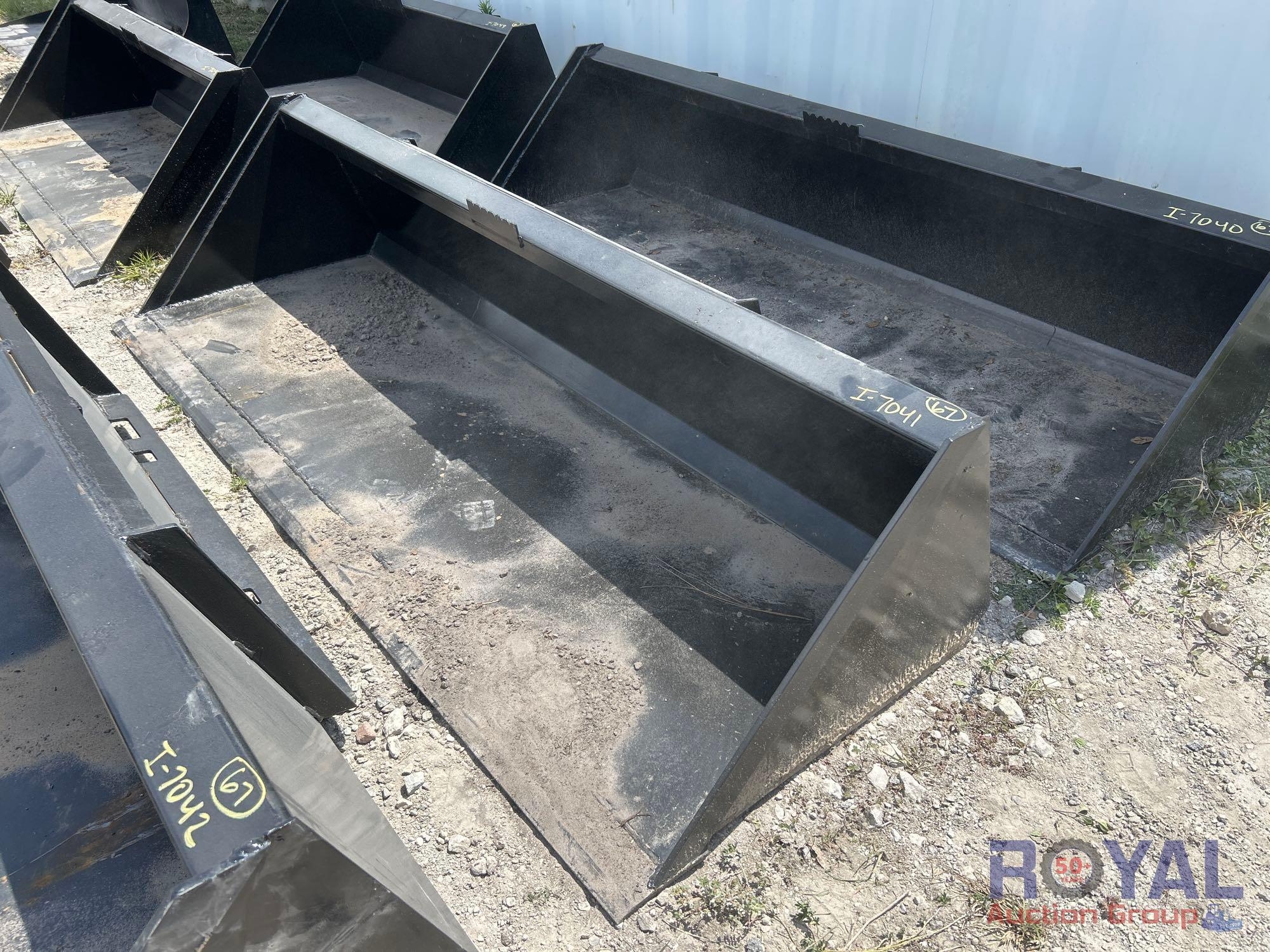 2025 Swict 84in Bucket Skid Steer Attachment (A46683)