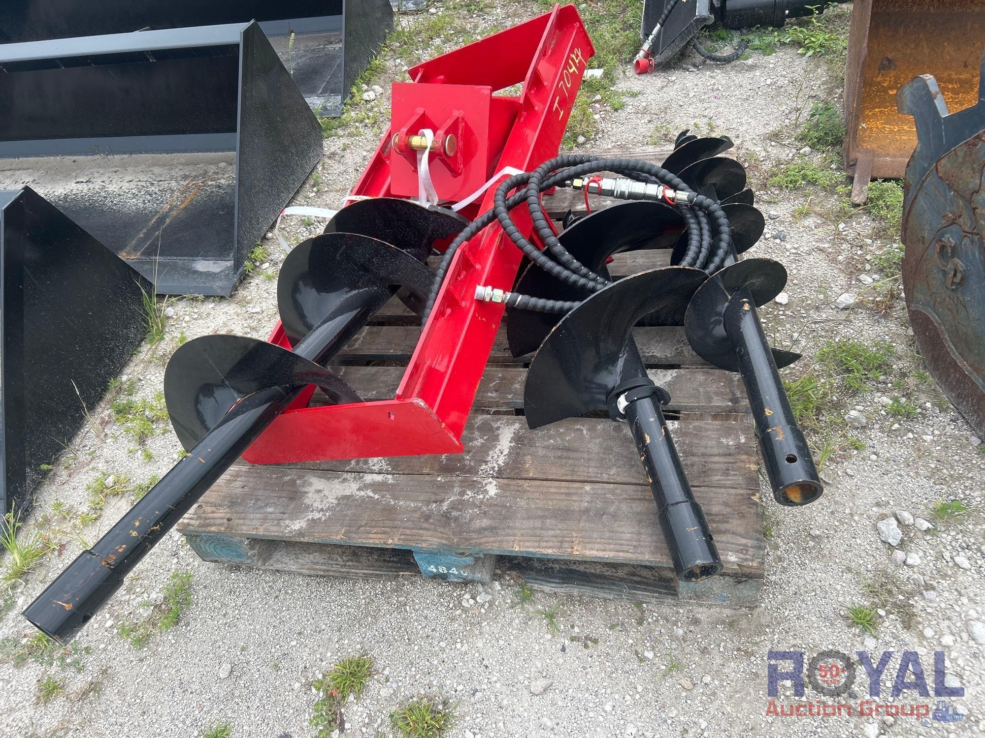 2025 Auger Skid Steer Attachment (A55787)