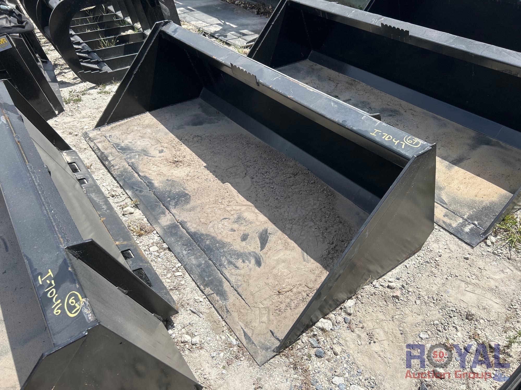 2025 Swict 66in Bucket Skid Steer Attachment (A50322)