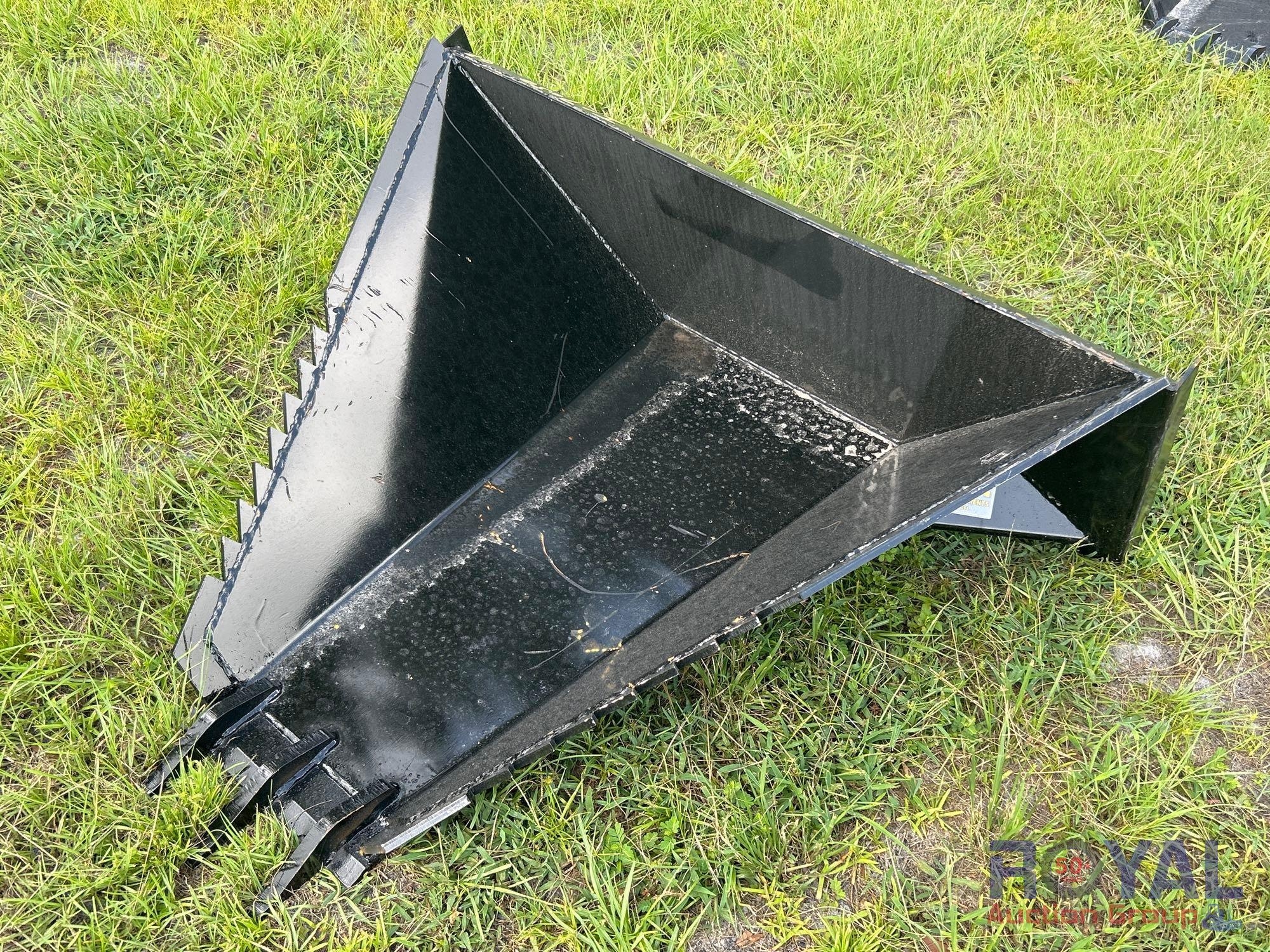 2025 JMR Stump Bucket Skid Steer Attachment (A51691)