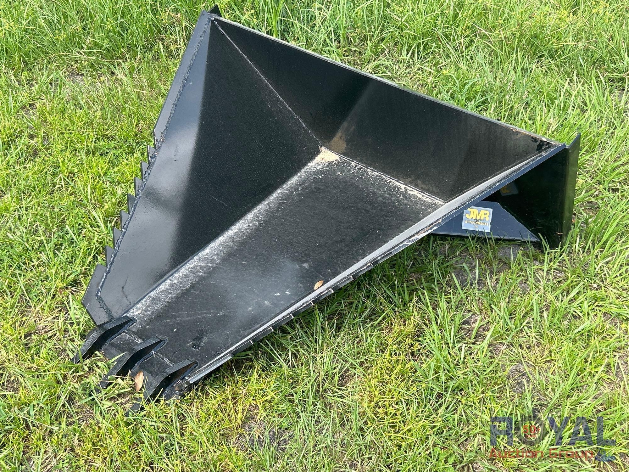 2025 JMR Stump Bucket Skid Steer Attachment (A51691)