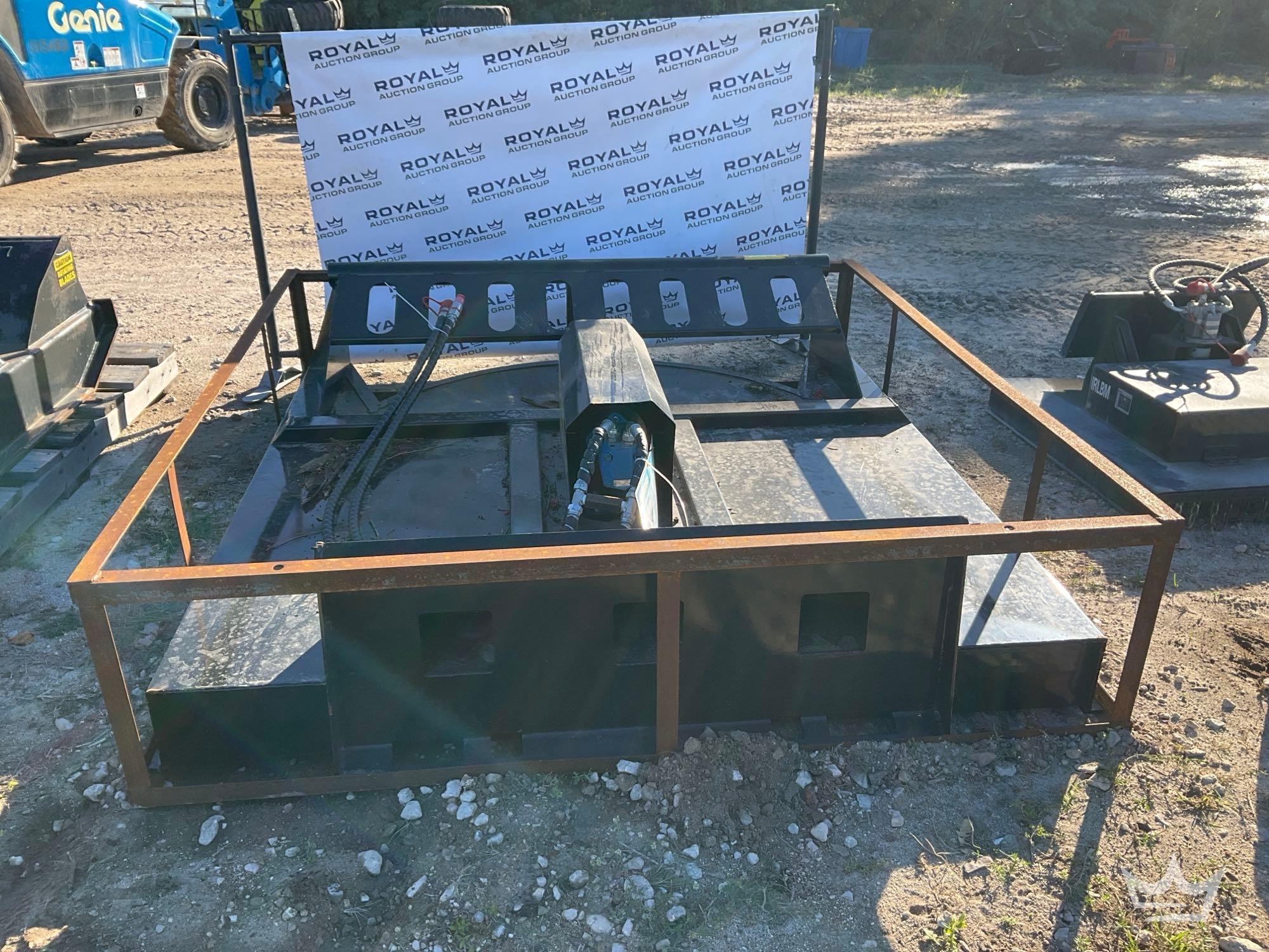 2025 Hydraulic Brush Cutter Skid Steer Attachment (A61567)