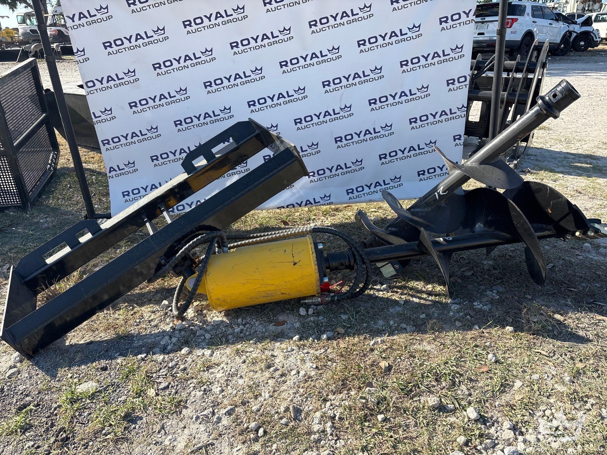 Skid Steer Auger Attachment (A55851)