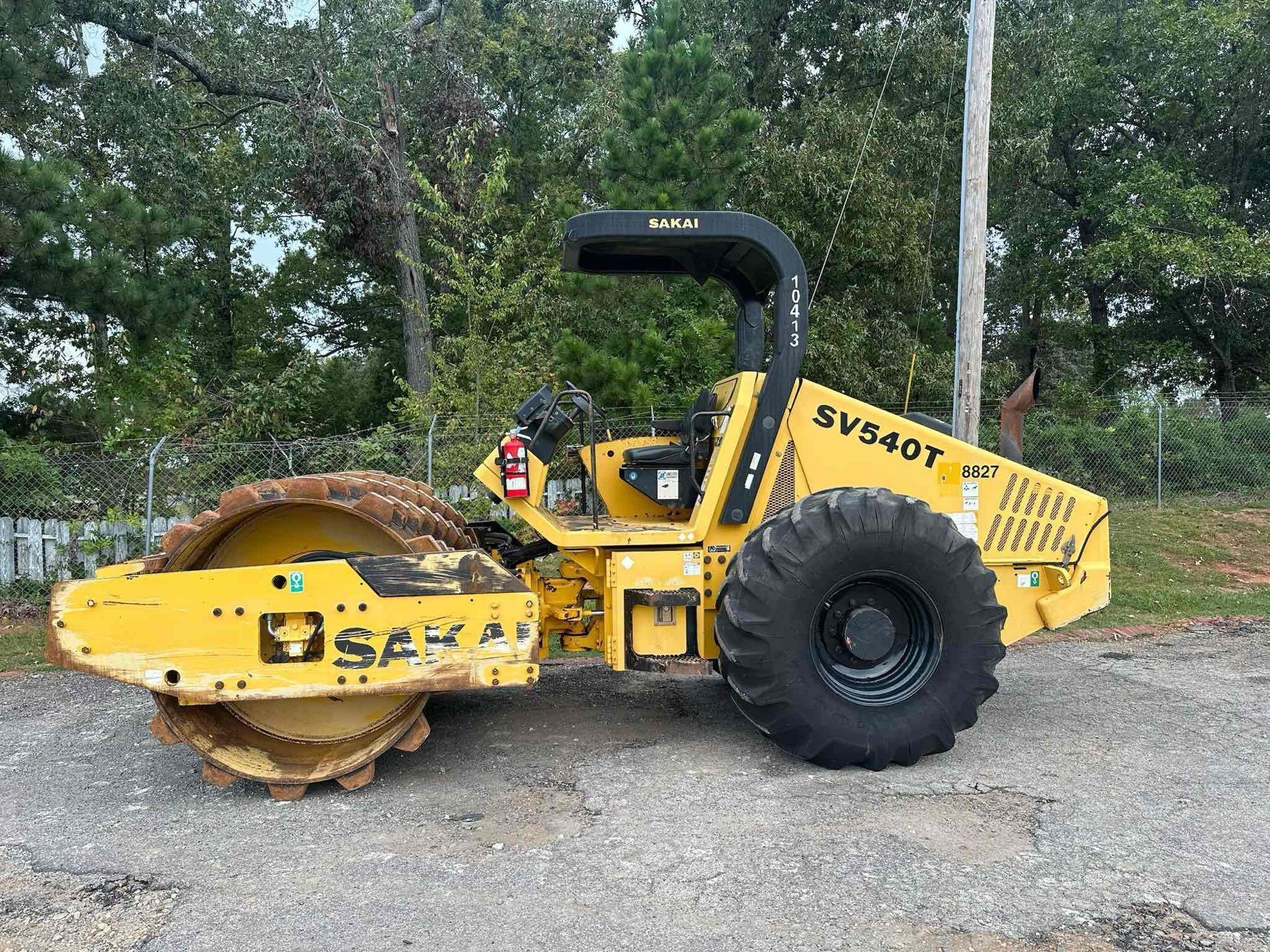 2016 Sakai SV540 Padfoot Compact Roller (A54865)