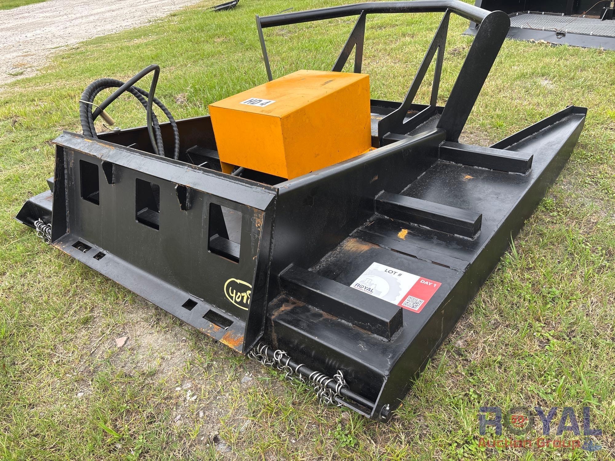 72in Rotary Brush Cutter Skid Steer Attachment (A51691)