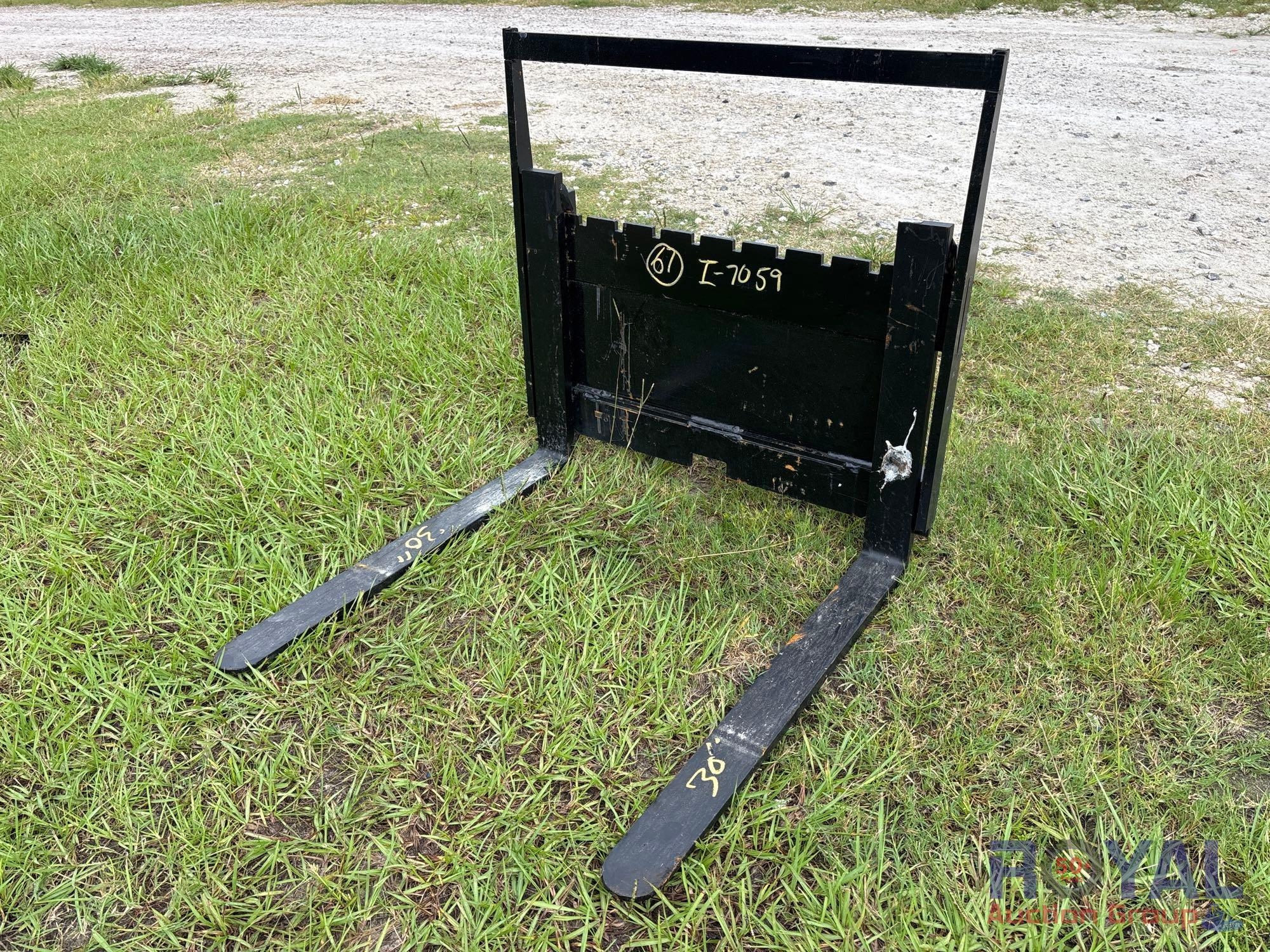 30in Forks and Frame Mini Skid Steer Attachment (A51691)