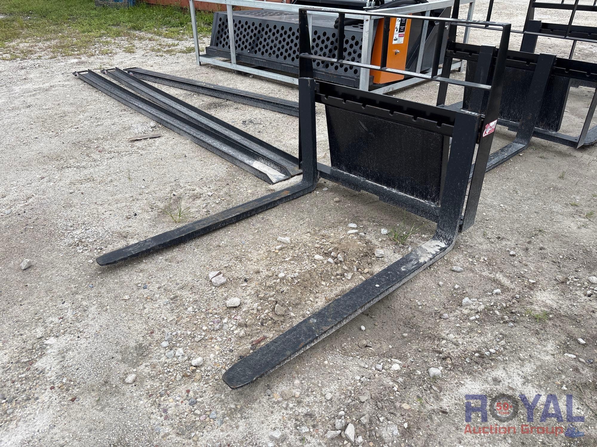 2025 Kivel Forks and Frame Mini Skid Steer Attachment (A55787)