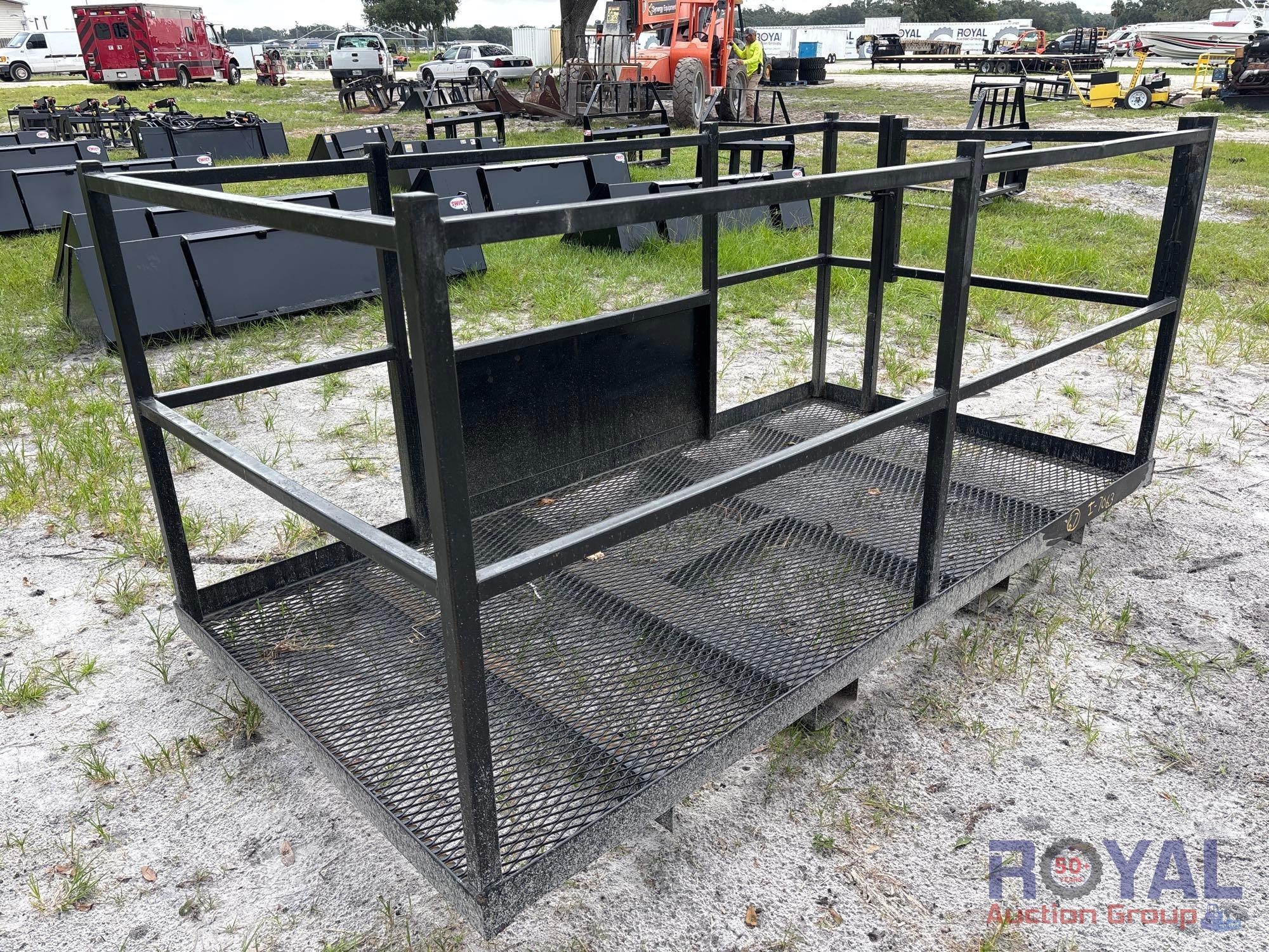 8ft Forklift Safety Basket Attachment (A51691)