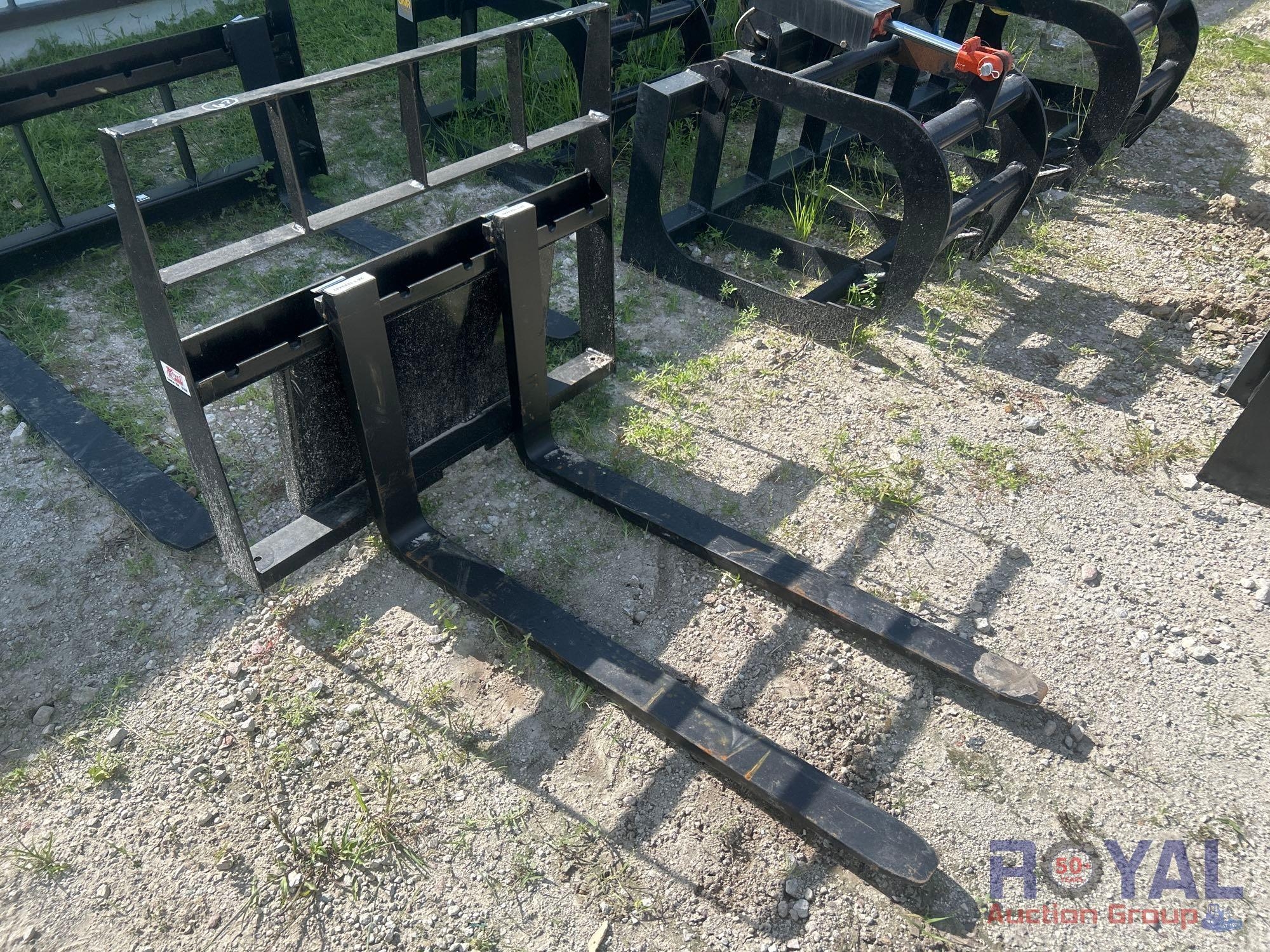 2025 Kivel Forks and Frame Mini Skid Steer Attachment (A53421)