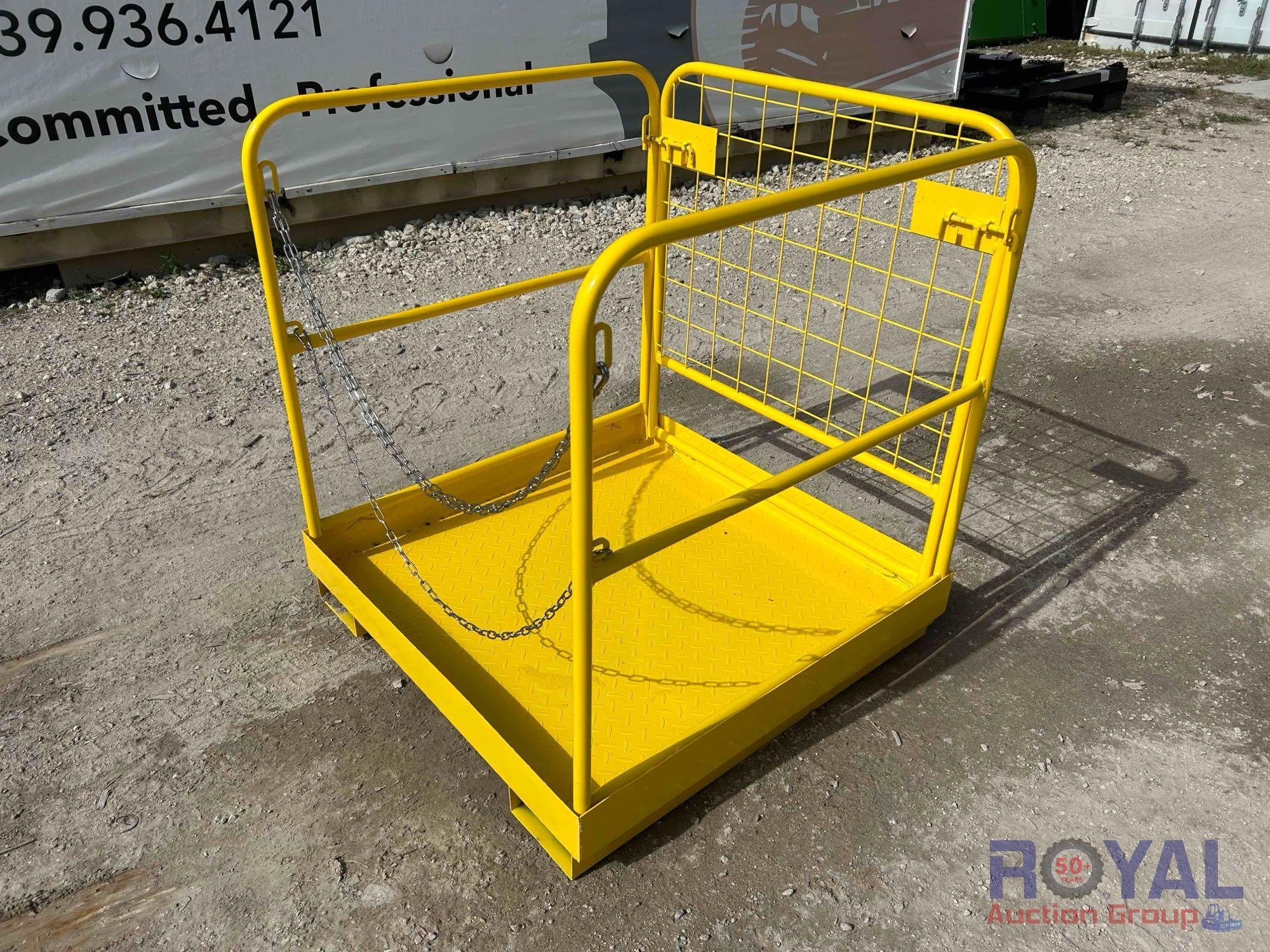 2025 Safety Basket Forklift Attachment (A50322)