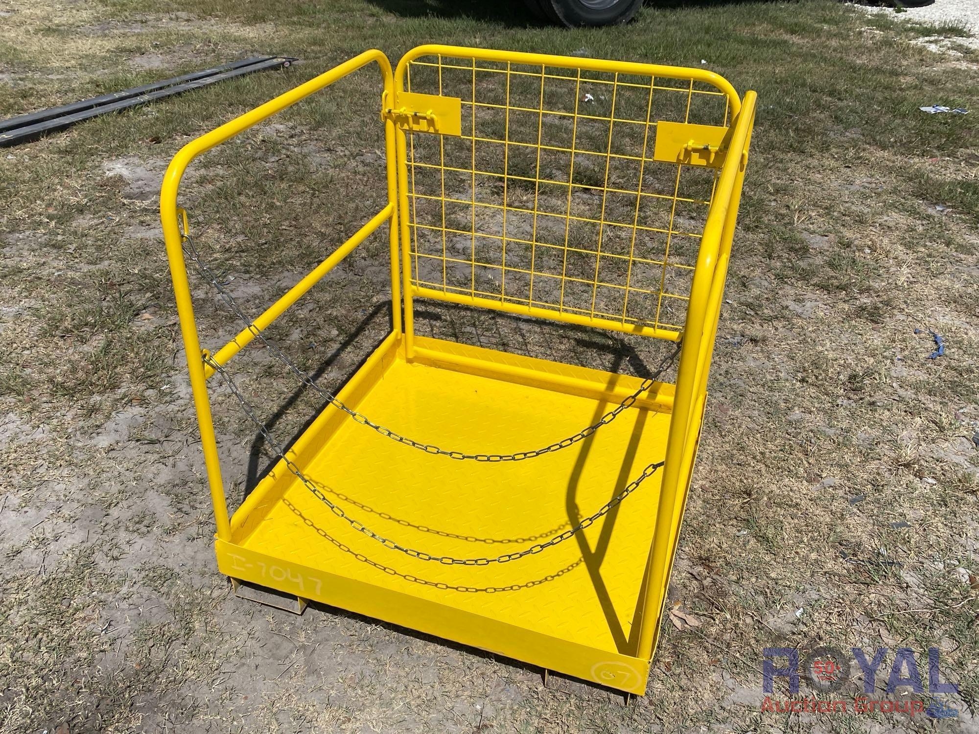 2025 Safety Basket Forklift Attachment (A46683)
