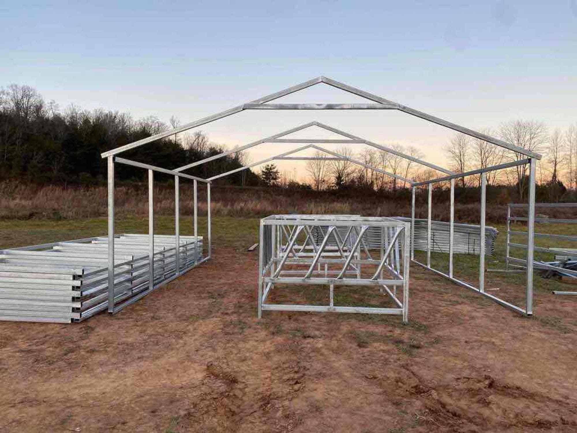 24ft x 28ft Metal Building (A44391)