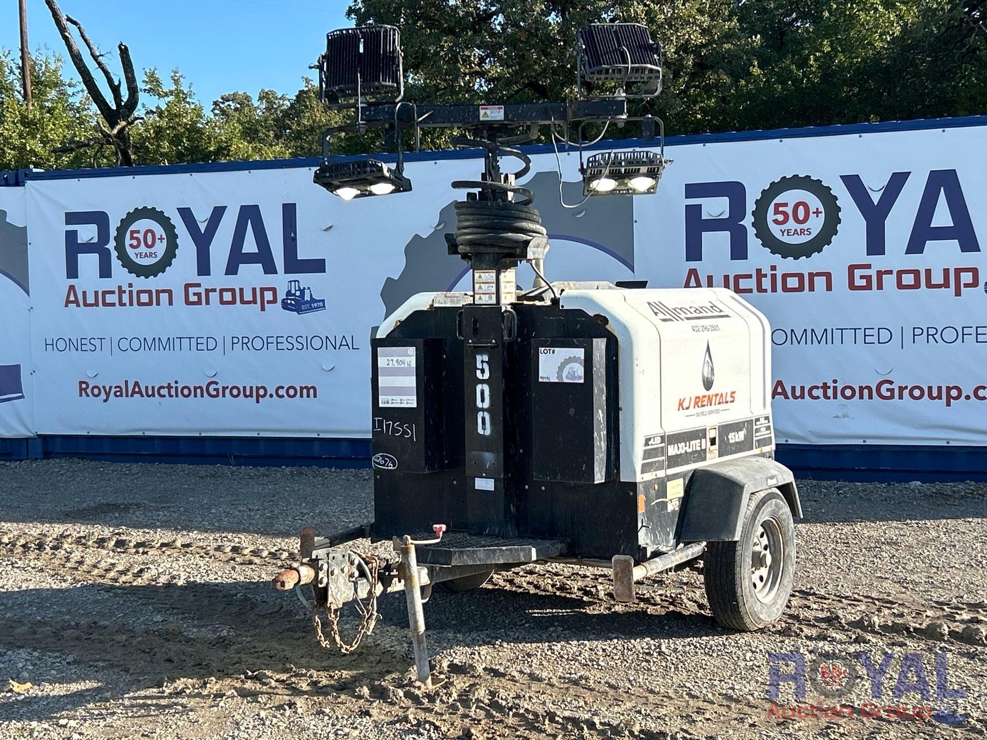 2019 Allmand Bros Maxi-Lite II 15kW S/A Towable Light (A52377)