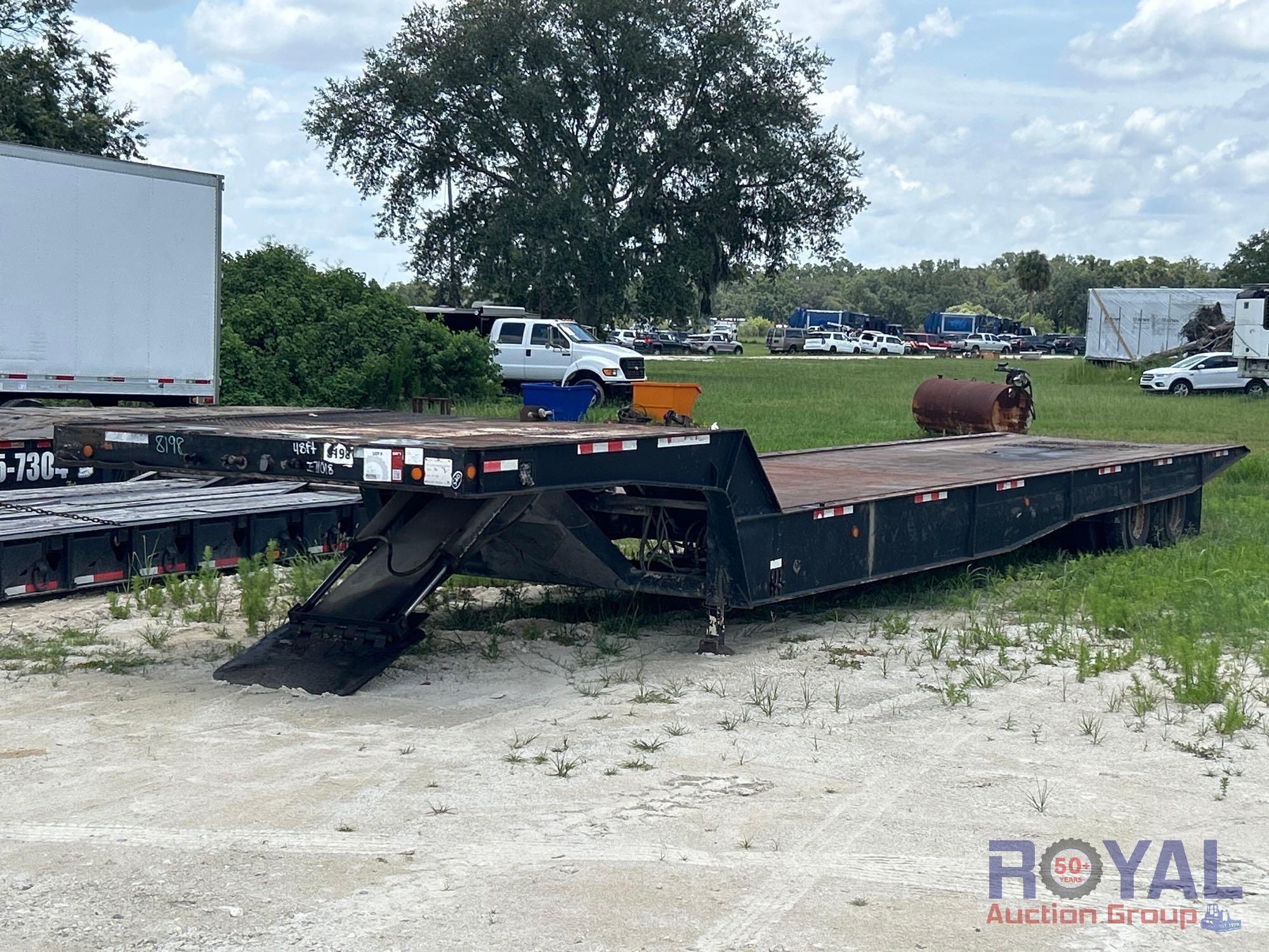 48ft Low Boy T/A Trailer (A49346)