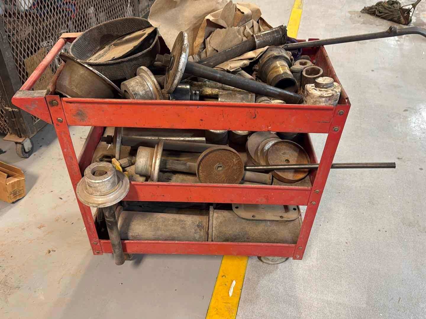 SHOP CART W/CONTENTS (A55745)