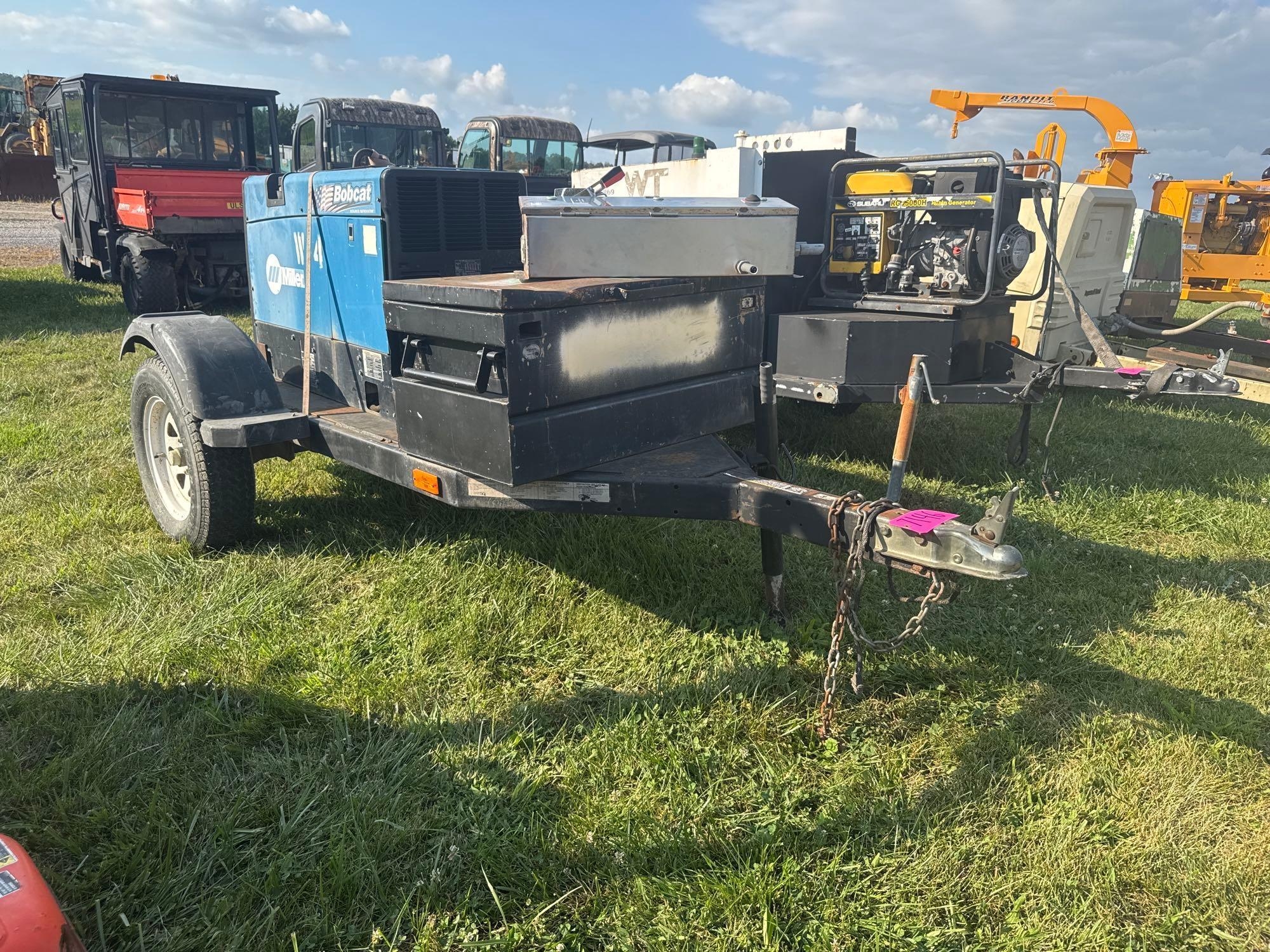 Miller Bobcat, On Trailer (A47384)