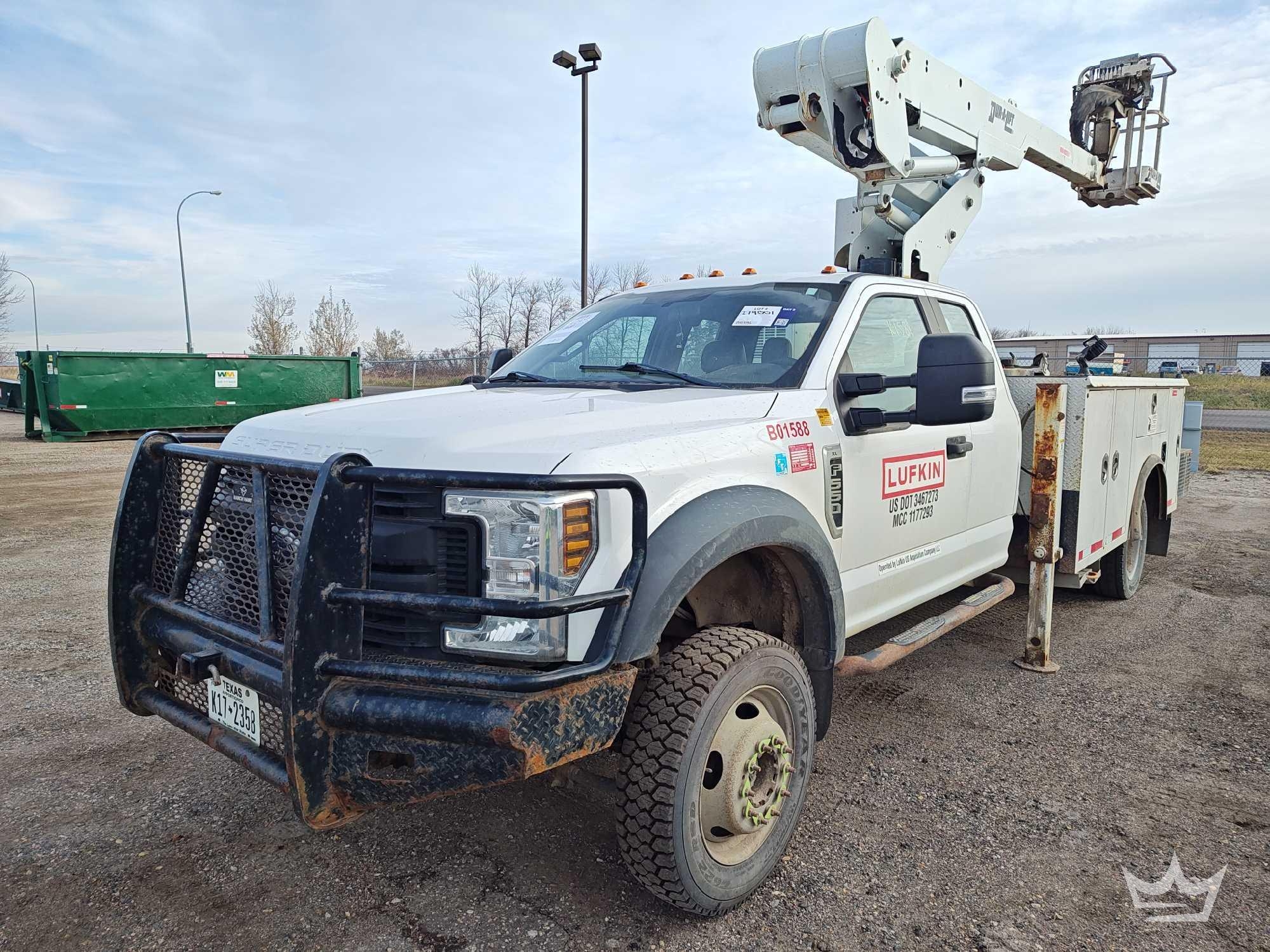 2019 Ford F-550 4x4 DurALift DTAXS39 39ft. Bucket Truck (A56858)