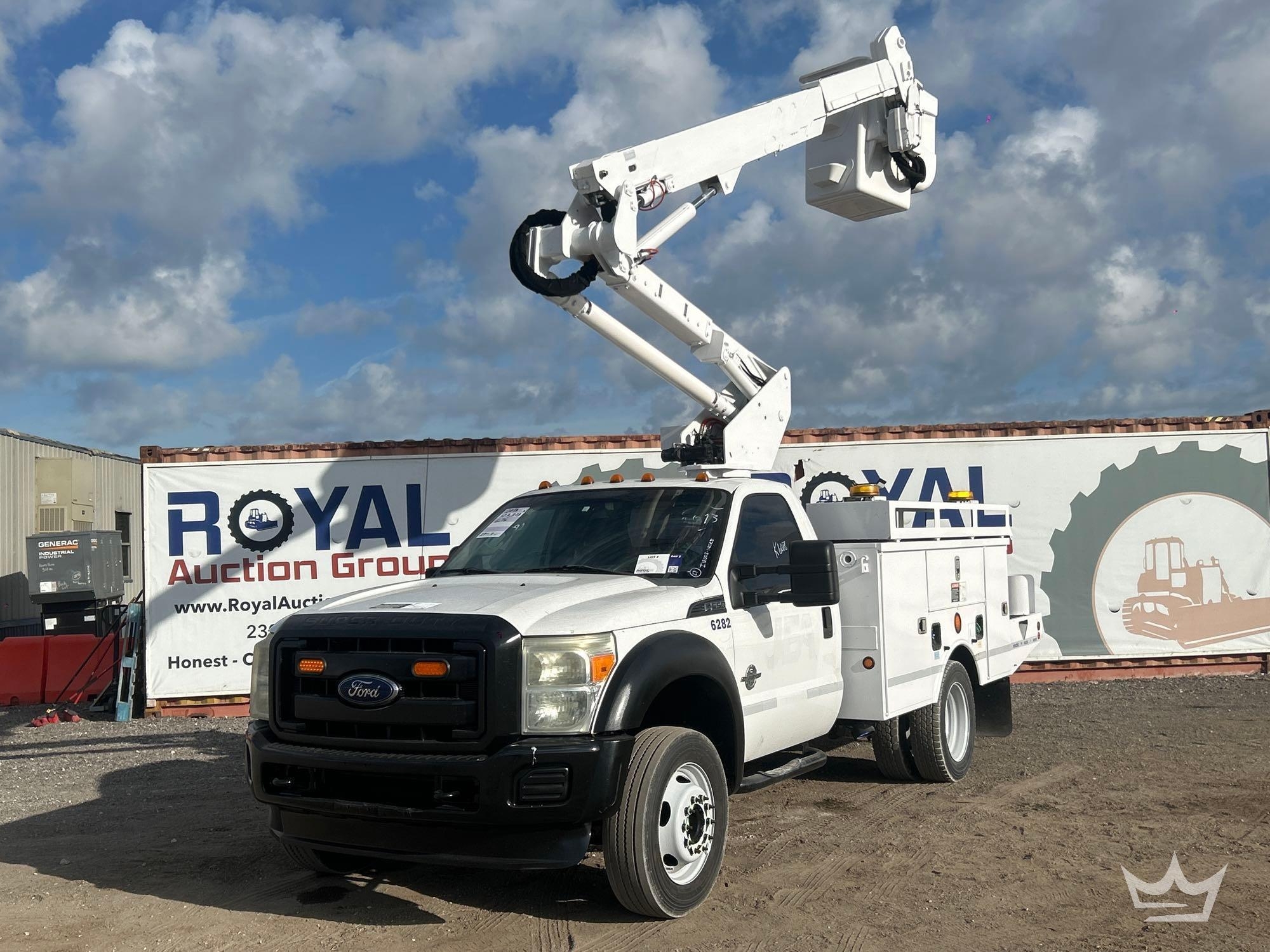 2013 Ford F-550 Altec AT37G 37ft Bucket Truck (A56858)