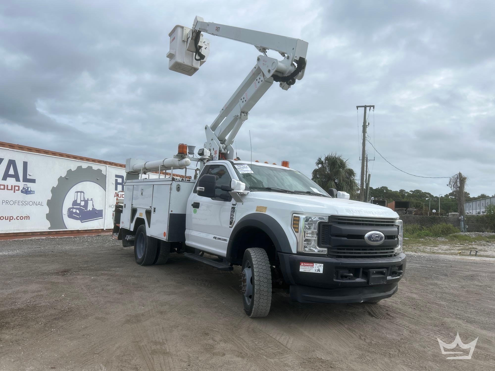 2019 Ford F-550 4x4 ETC37IH 37ft Insulated Bucket Truck (A56858)