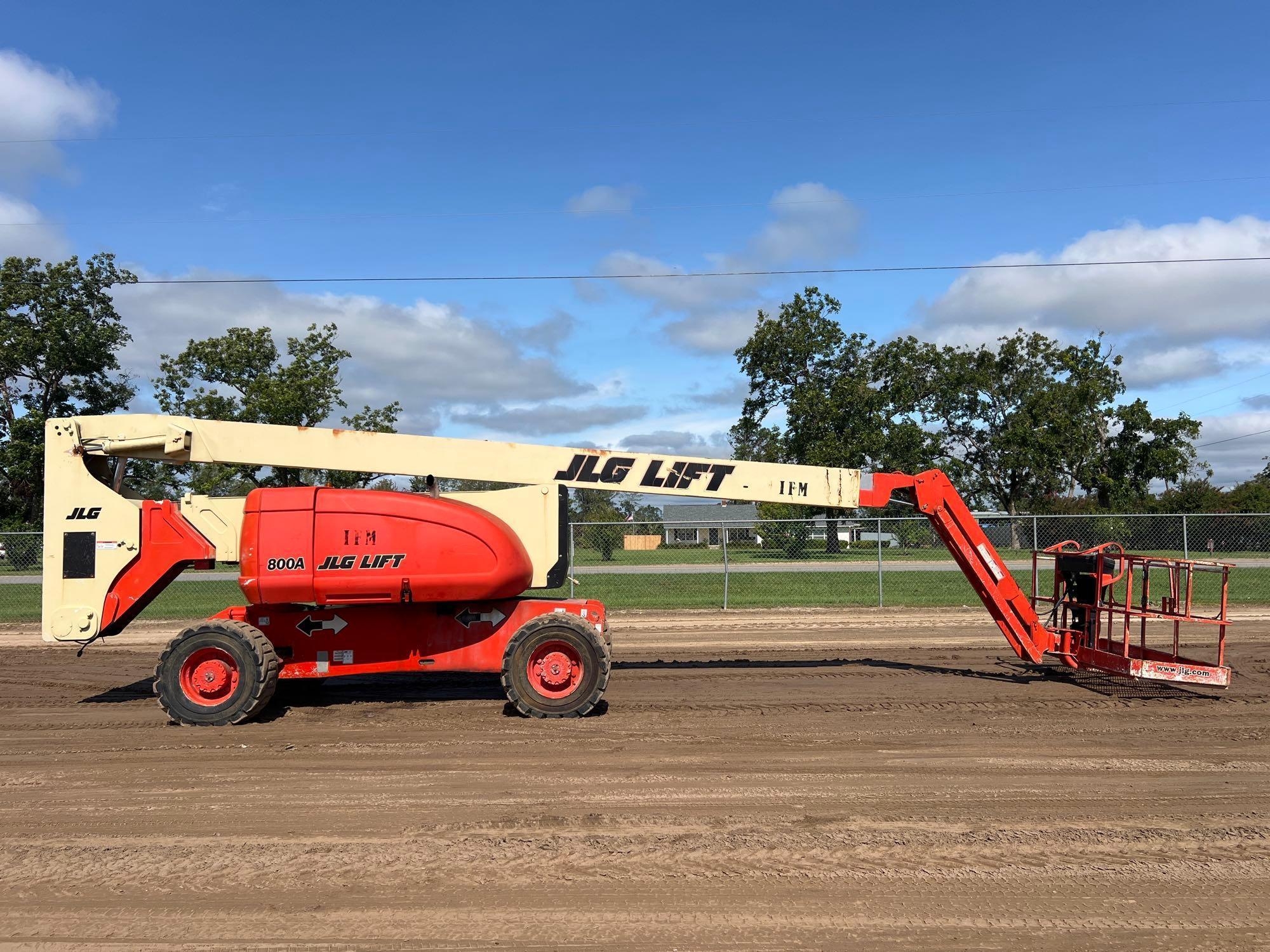 JLG 800A MANLIFT TELESCOPIC/SCISSOR BOOM (A51242)