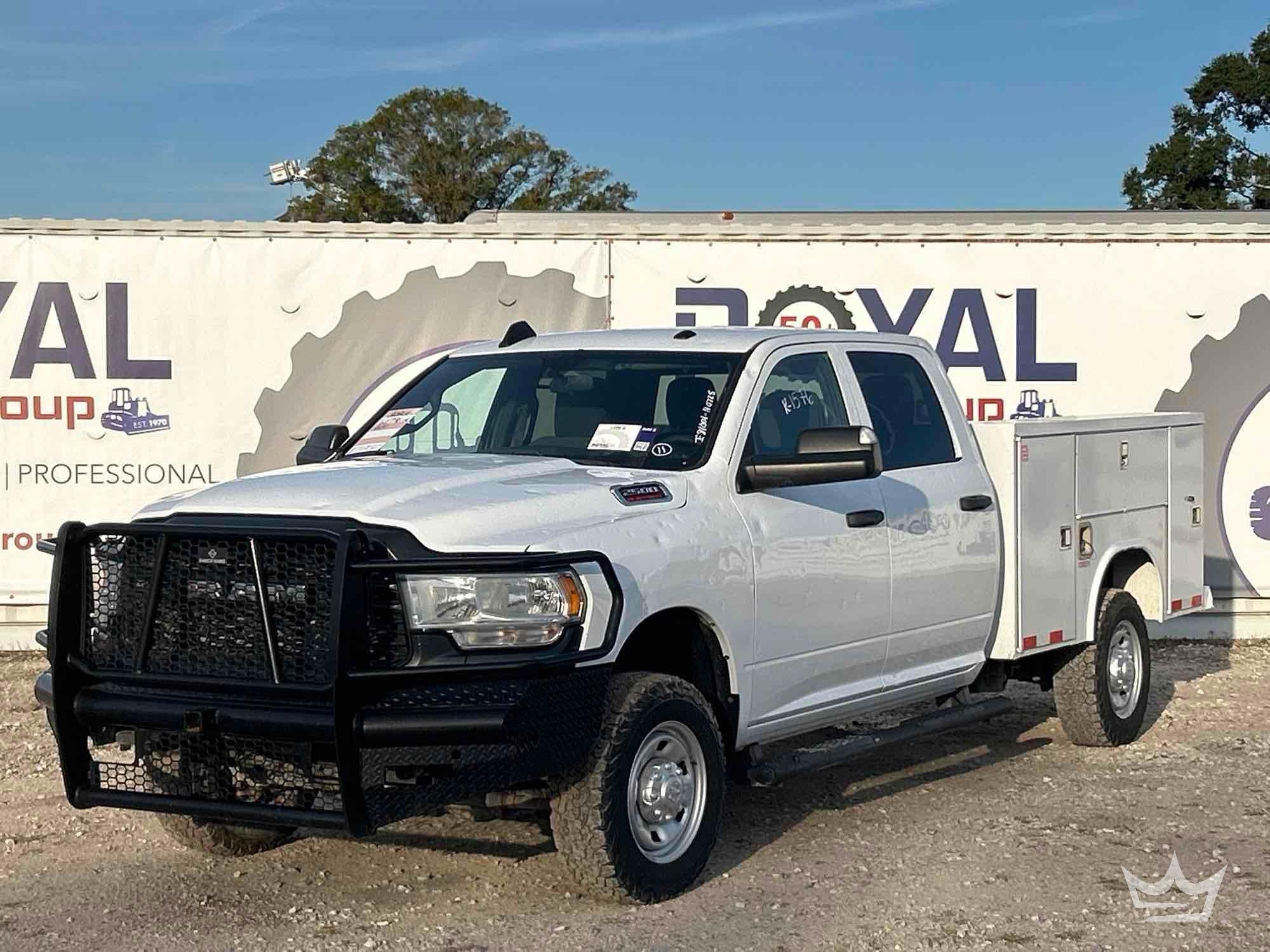 2022 Ram 2500 4x4 Crew Cab Service Truck (A55852)