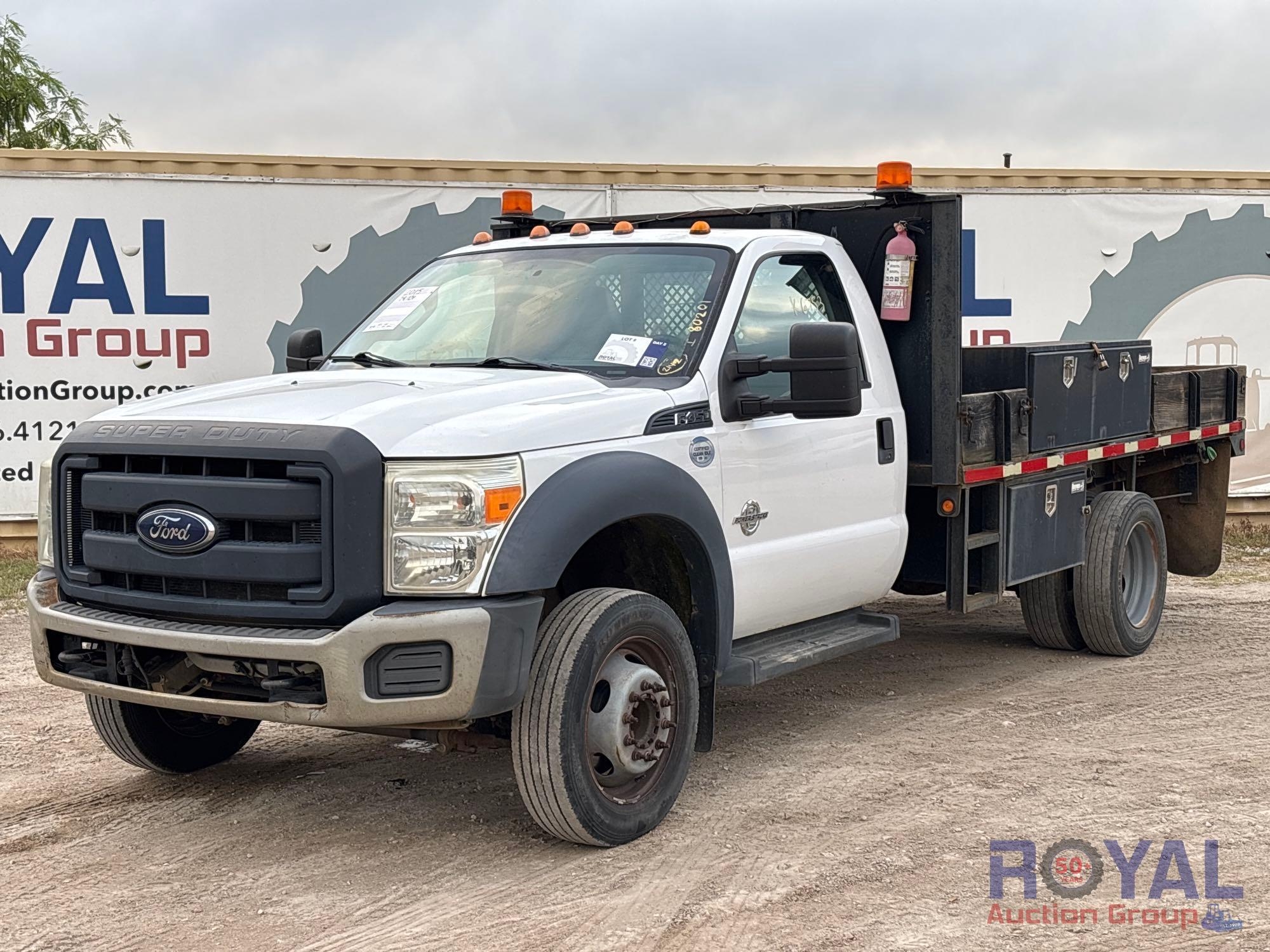 2015 Ford F-450 Flatbed Truck (A55788)