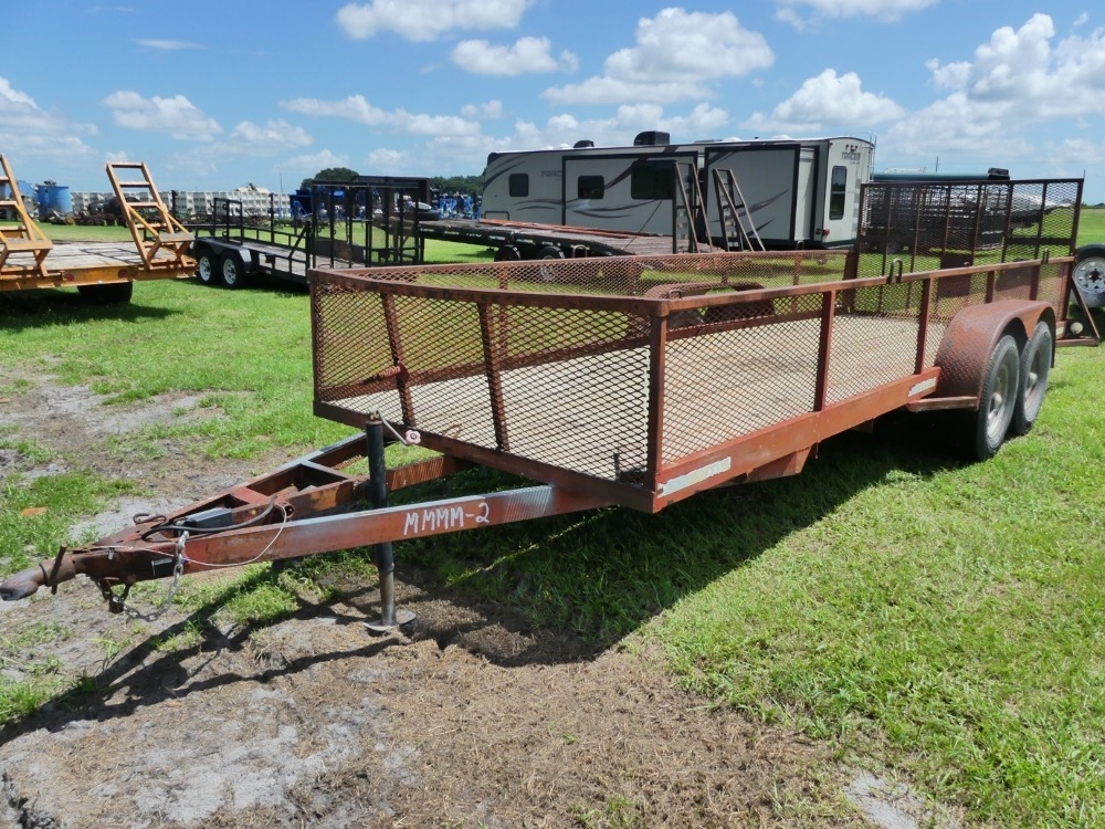 2007 Patterson 6.5"x 20' Utility Trailer (A50121)