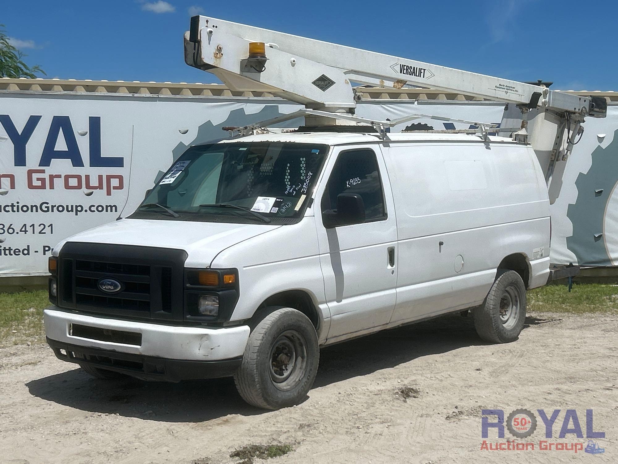 2008 Ford E-350 Versalift 29N 29ft Bucket Van (A50323)